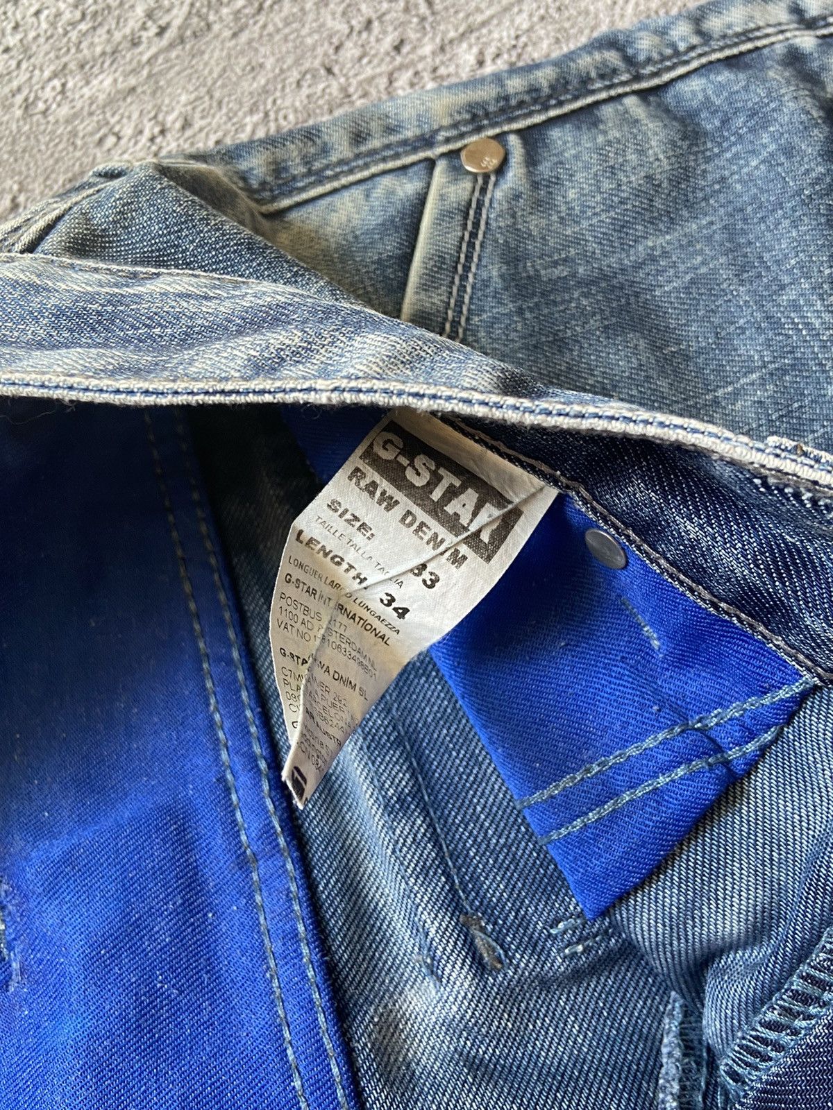 Japanese Brand × Vintage Crazy Vintage Washed Distressed Faded Denim Pants Size US 33 - 11 Thumbnail