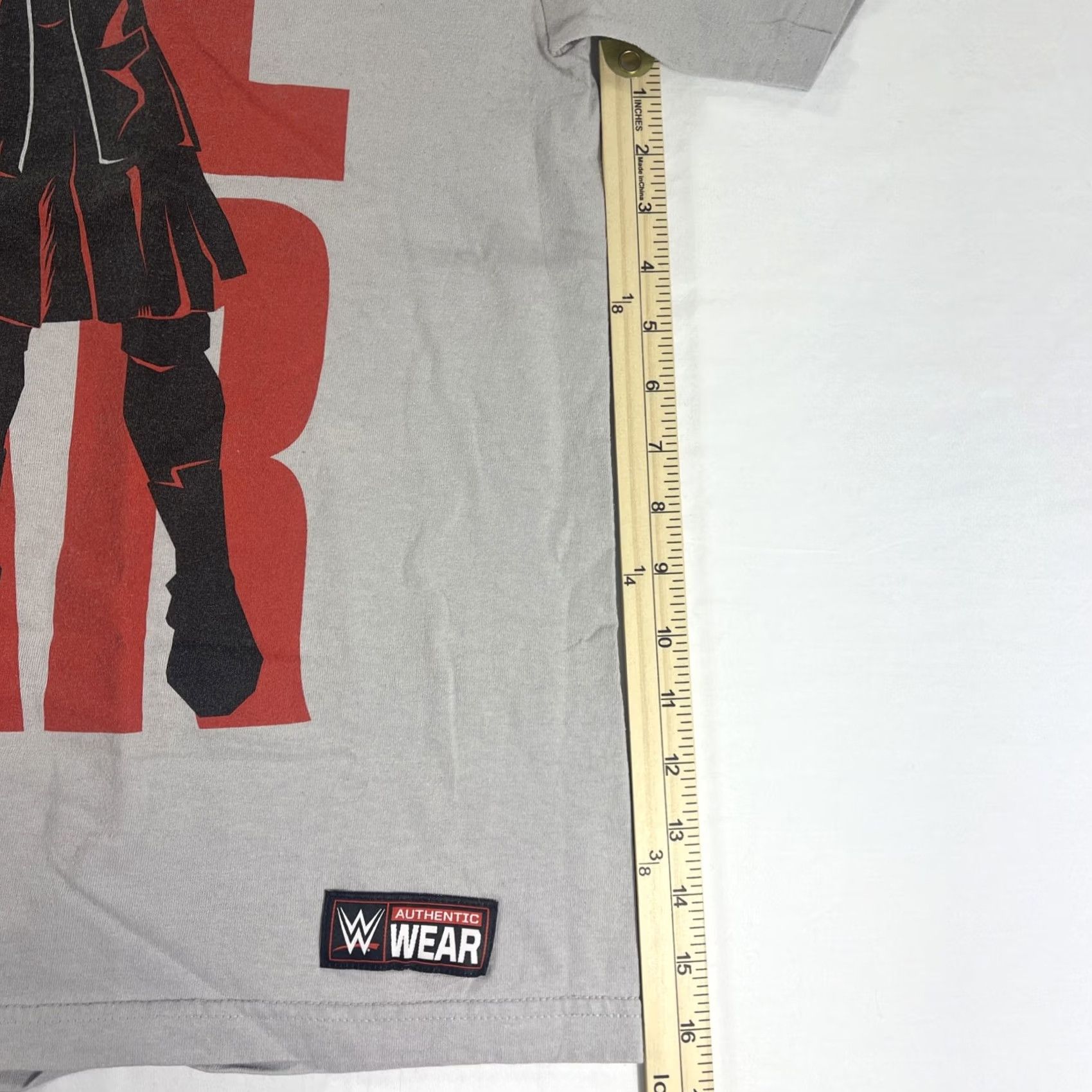 Logo 7 WWE L T-Shirt THE BAR Cesaro Sheamus Graphic Logo Authentic Wear Wrestling Shirt Mens Gray L WWE Logo 90s Wrestling Size US L / EU 52-54 / 3 - 5 Thumbnail