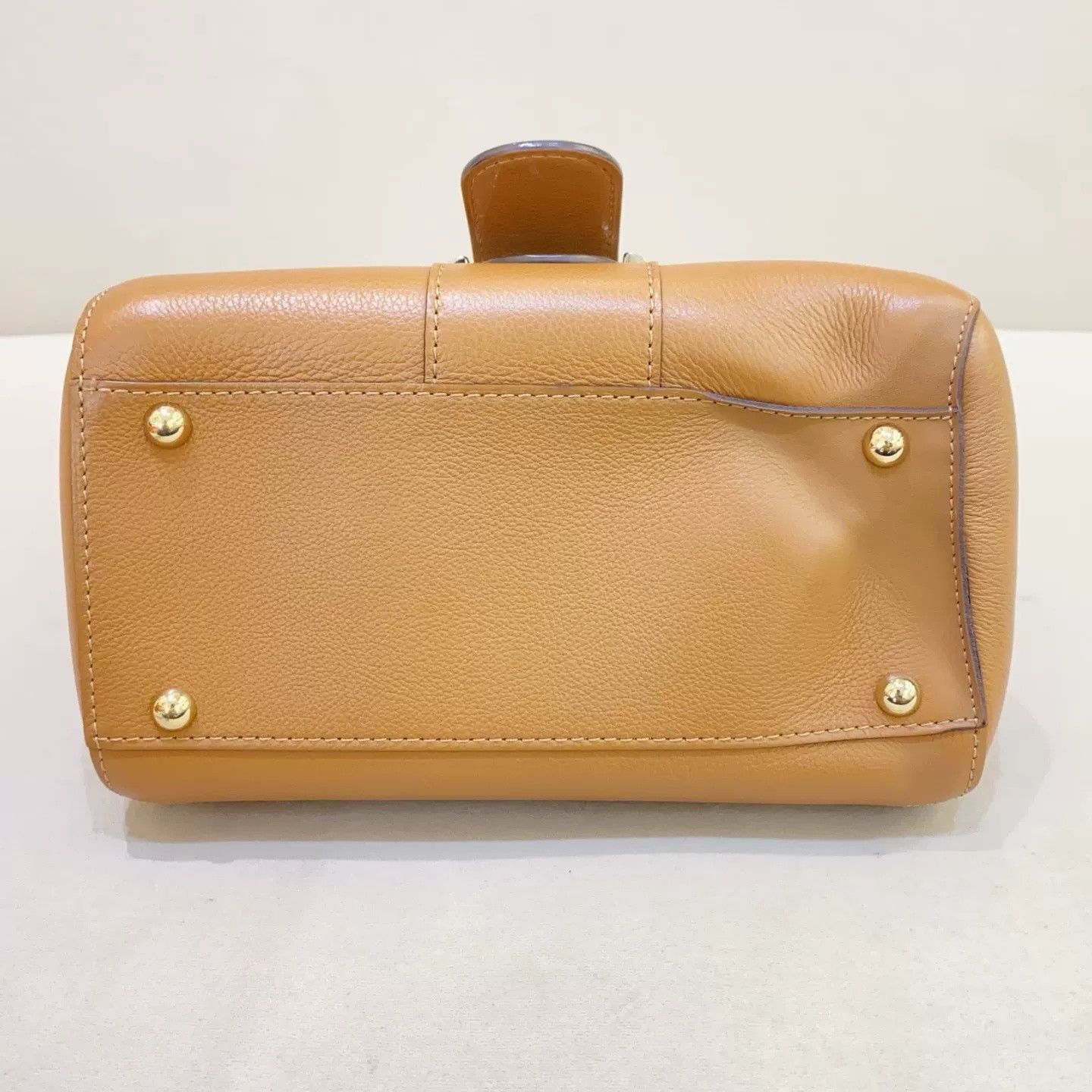 Delvaux Delvaux Brillant Caramel Leather Handbag Size ONE SIZE - 5 Thumbnail