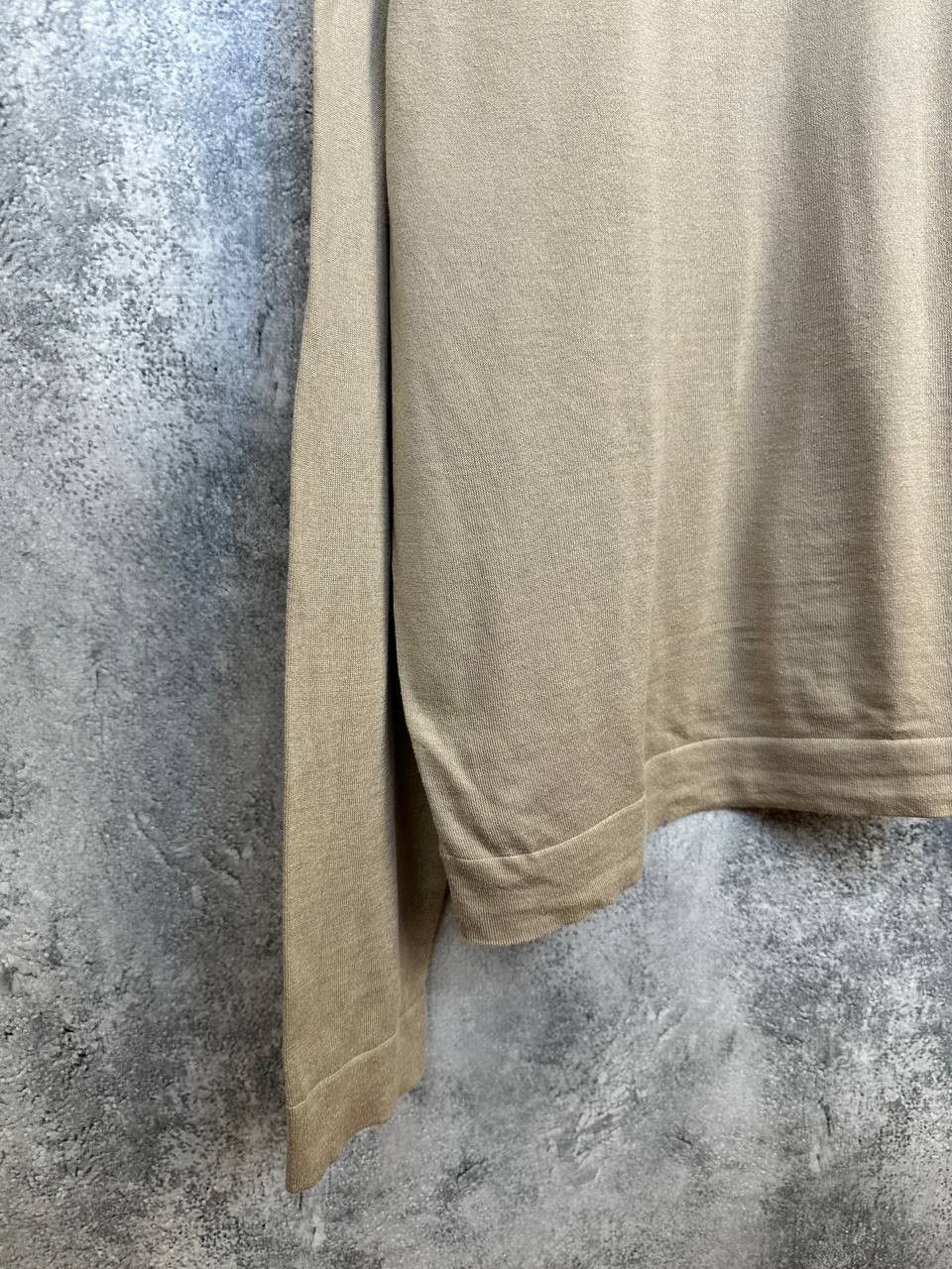 John Smedley John Smedley Sea Island Cotton V-Neck Sweater Knit Jumper Size US XXL / EU 58 / 5 - 6 Thumbnail