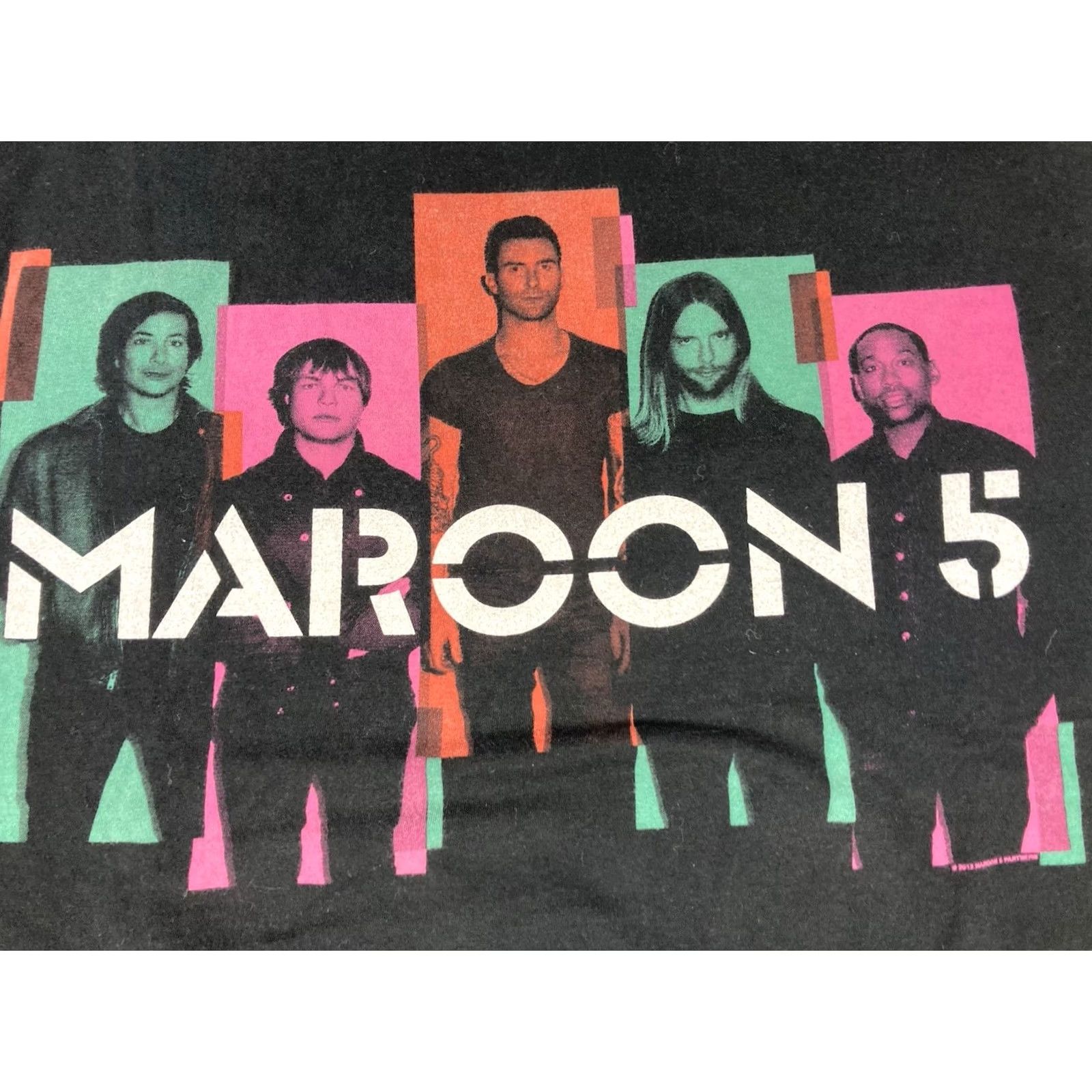 American Apparel VINTAGE Maroon 5 North American Tour 2013 Graphic T-shirt Men Medium Black Music Shirt Size US M / EU 48-50 / 2 - 2 Thumbnail