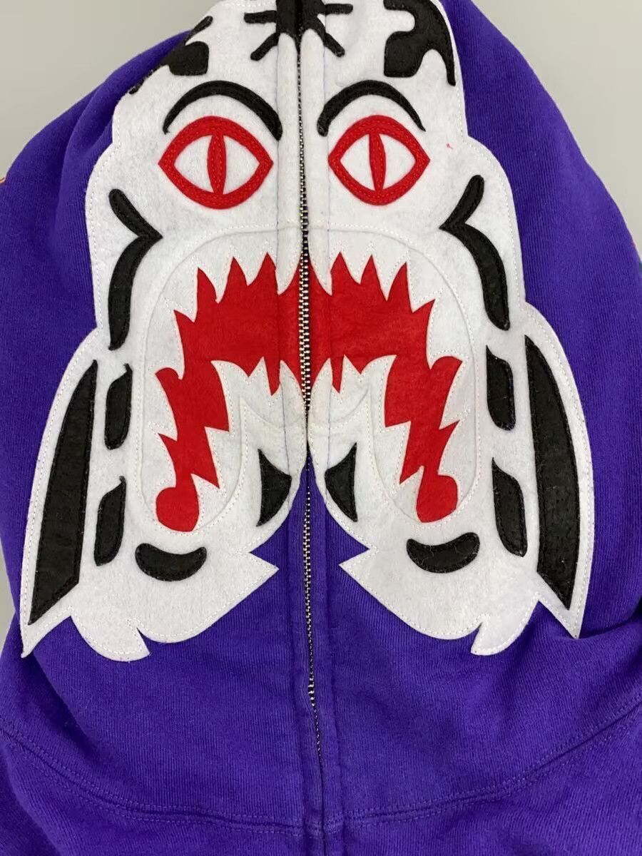 Bape A Bathing Ape Monogram Cotton Zip Hoodie Purple Size US XXL / EU 58 / 5 - 7 Thumbnail