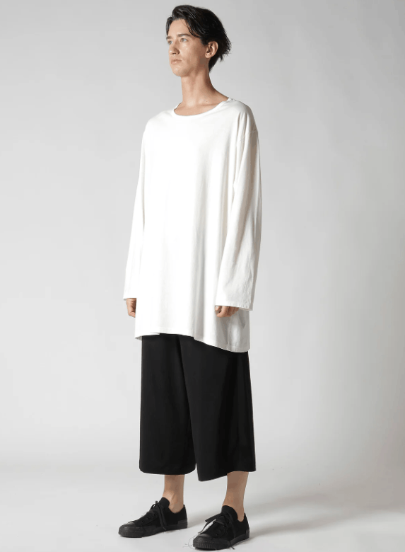 Yohji Yamamoto BNWT SS25 YOHJI YAMAMOTO POUR HOMME PRINT LS TSHIRT 3 Size US L / EU 52-54 / 3 - 19 Thumbnail