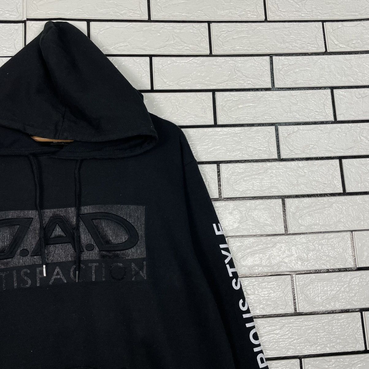 Japanese Brand DAD Satisficaton Pullover Hoodie Size US L / EU 52-54 / 3 - 5 Thumbnail