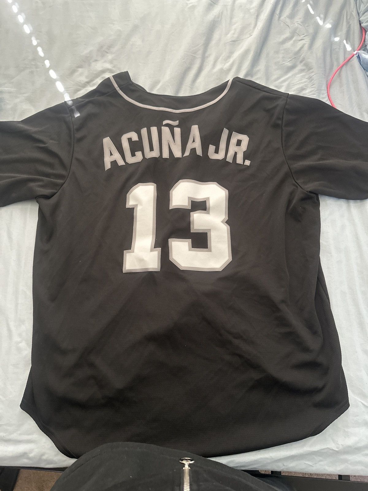 Nike Ronald Acuna Jr Braves Jersey #13 Size US XL / EU 56 / 4 - 1 Thumbnail