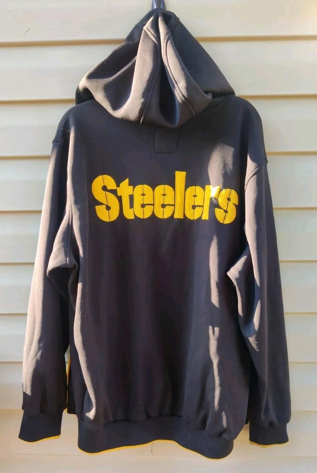 Other Pittsburgh Steelers Full Zip Hooded Jacket Hoodie NFL Bla Size US XL / EU 56 / 4 - 2 Thumbnail