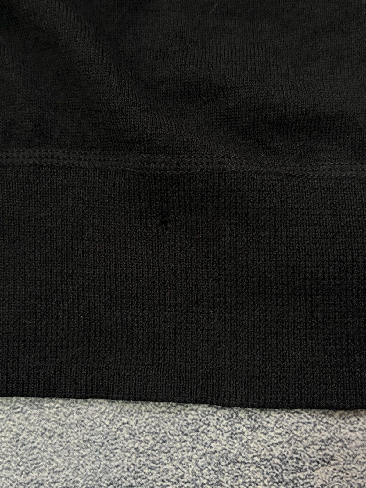 Allsaints AllSaints Mode Merino Wool Hoodie Black Pullover L Size US L / EU 52-54 / 3 - 7 Thumbnail