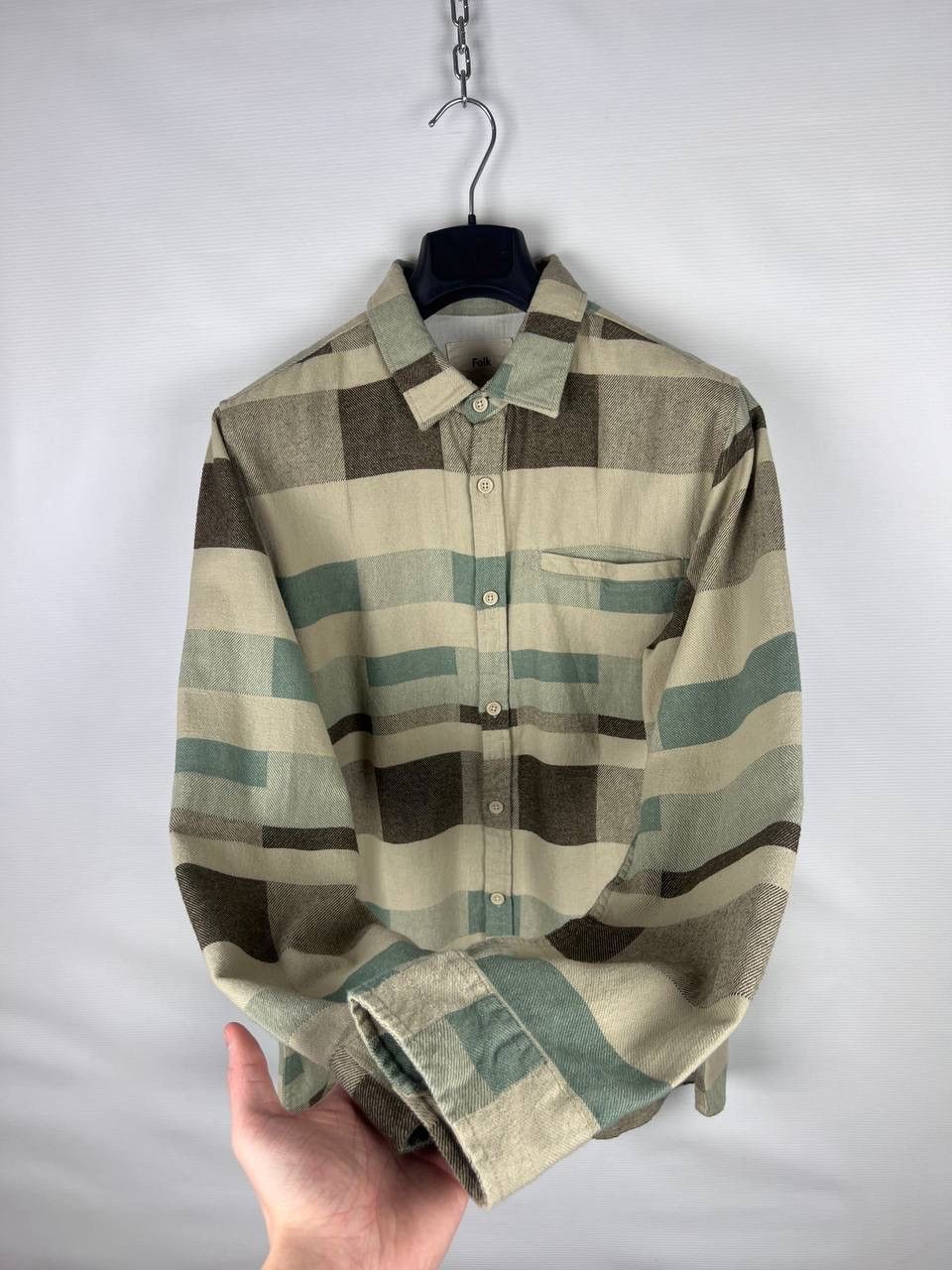 Folk Folk luxury flannel shirt size L Size US L / EU 52-54 / 3 - 4 Thumbnail