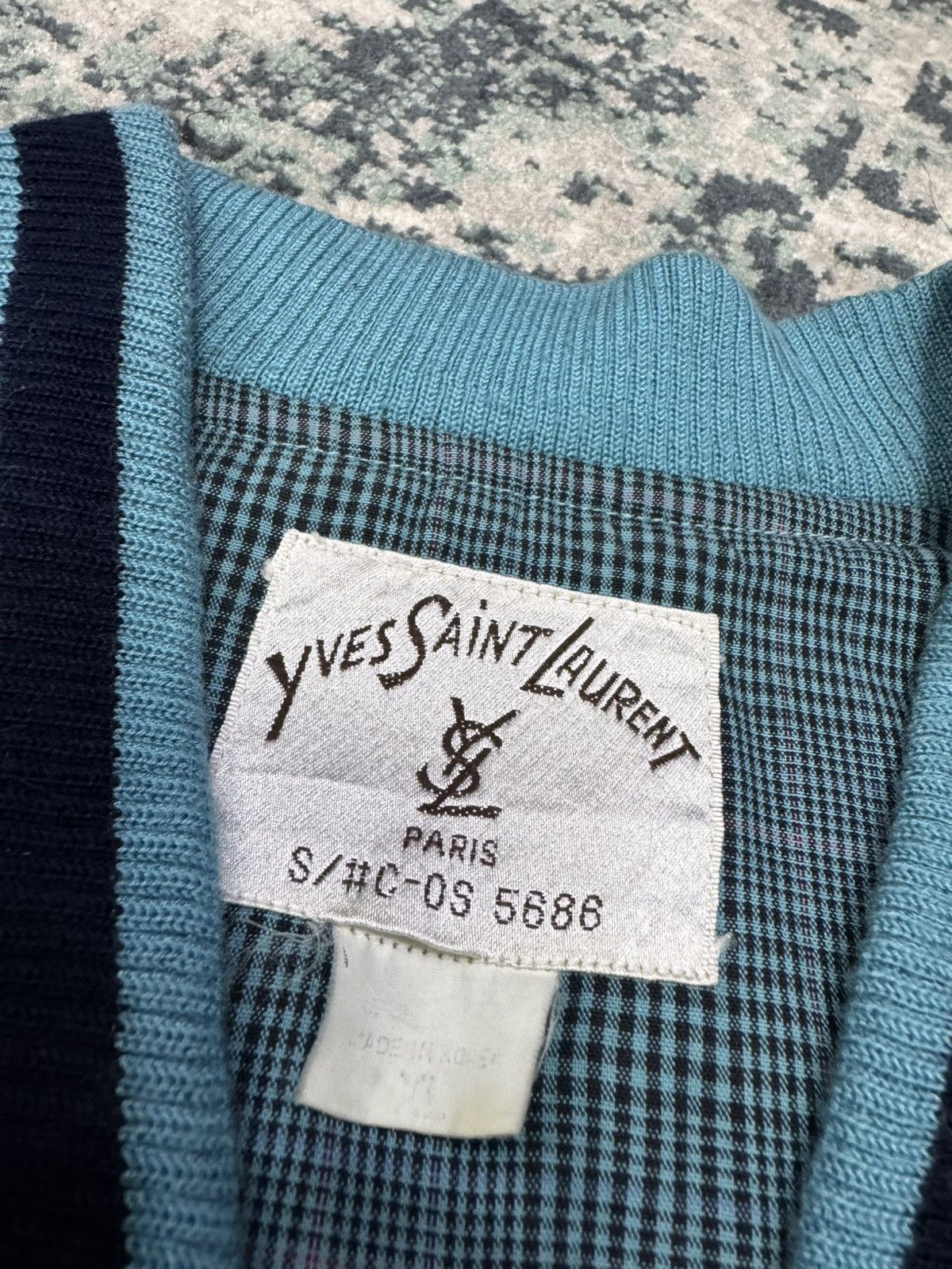 Yves Saint Laurent YVES SAINT LAURENT SPORTS WEAR HOUNDSTOOTH JACKET Size US XL / EU 56 / 4 - 3 Thumbnail