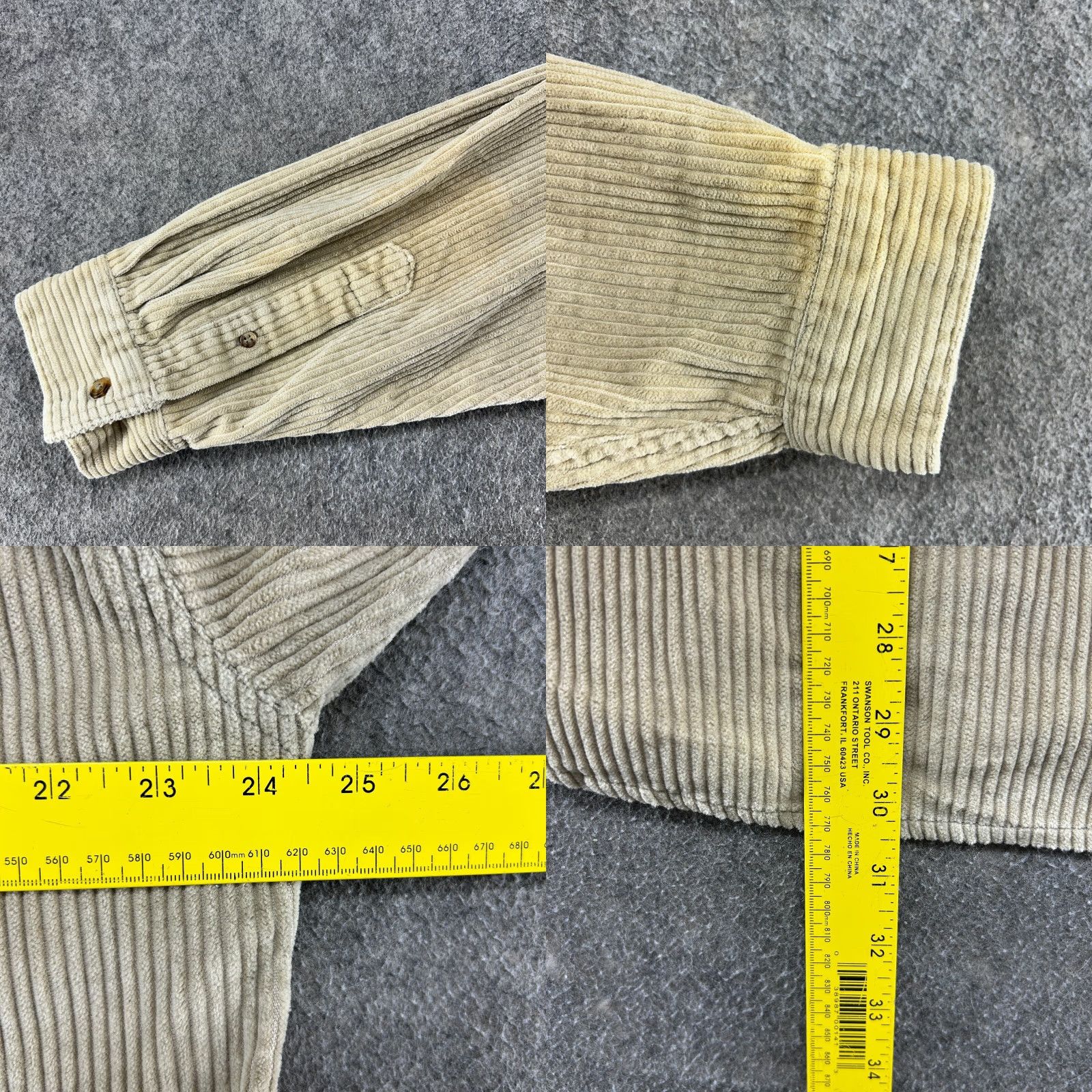 Vintage VINTAGE SCI Shirt Mens L Brown Corduroy Button Down Yellowstone Long Sleeve 90s Size US L / EU 52-54 / 3 - 8 Thumbnail