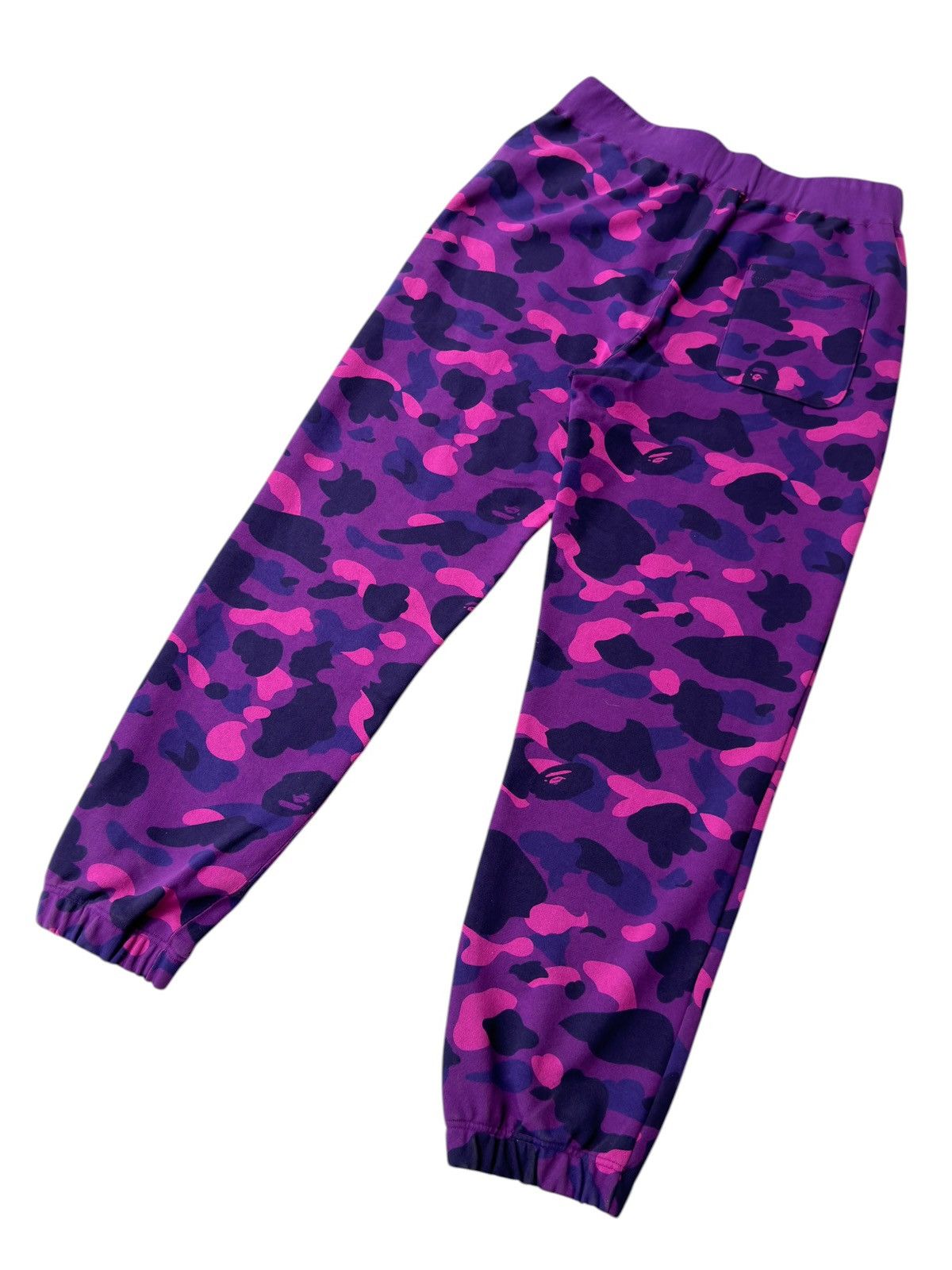 Bape BAPE Purple Camo Sweatpants Size US 34 / EU 50 - 4 Thumbnail