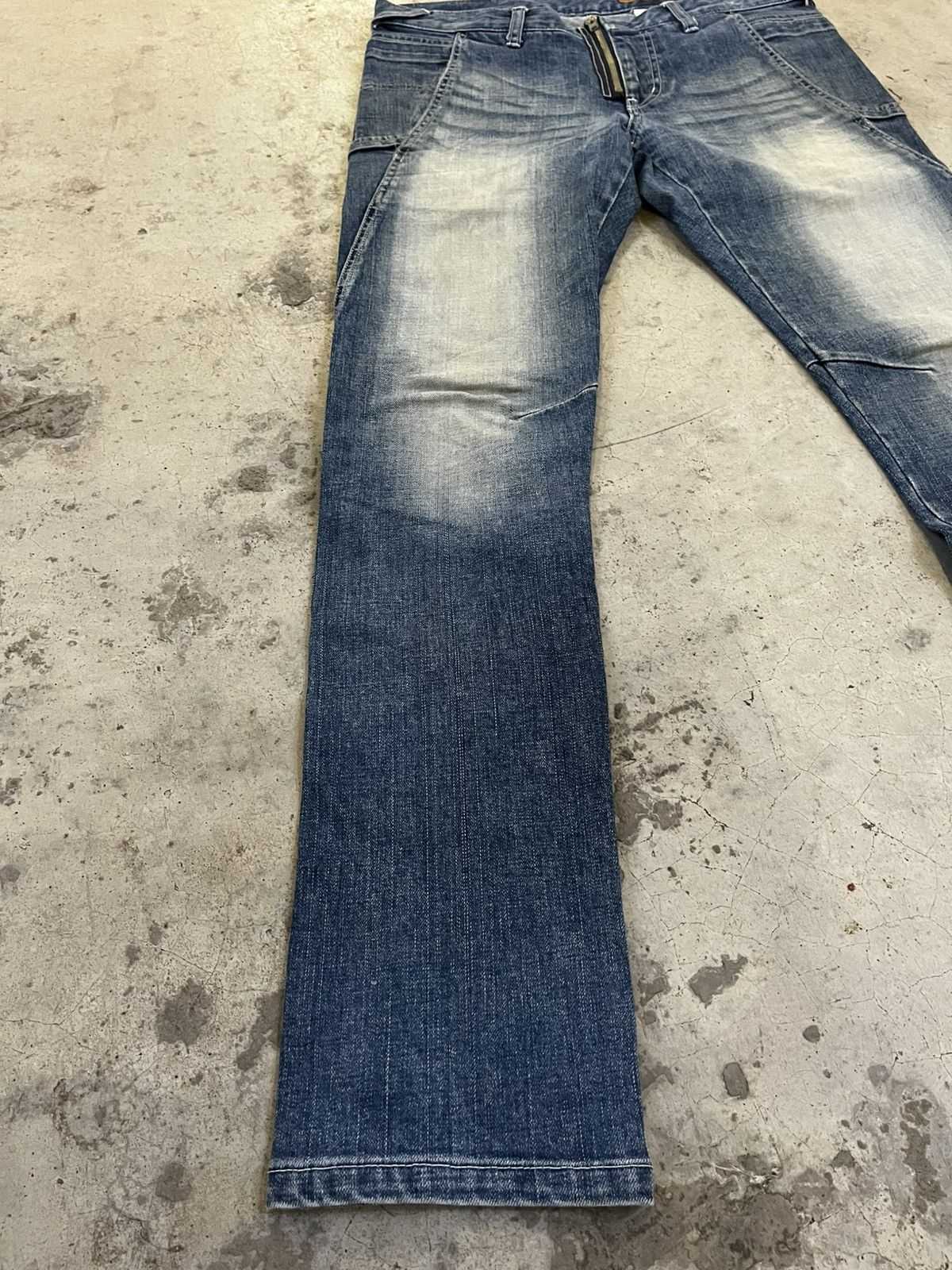 Japanese Brand Distressed And A Japan Denim Size US 32 / EU 48 - 3 Thumbnail