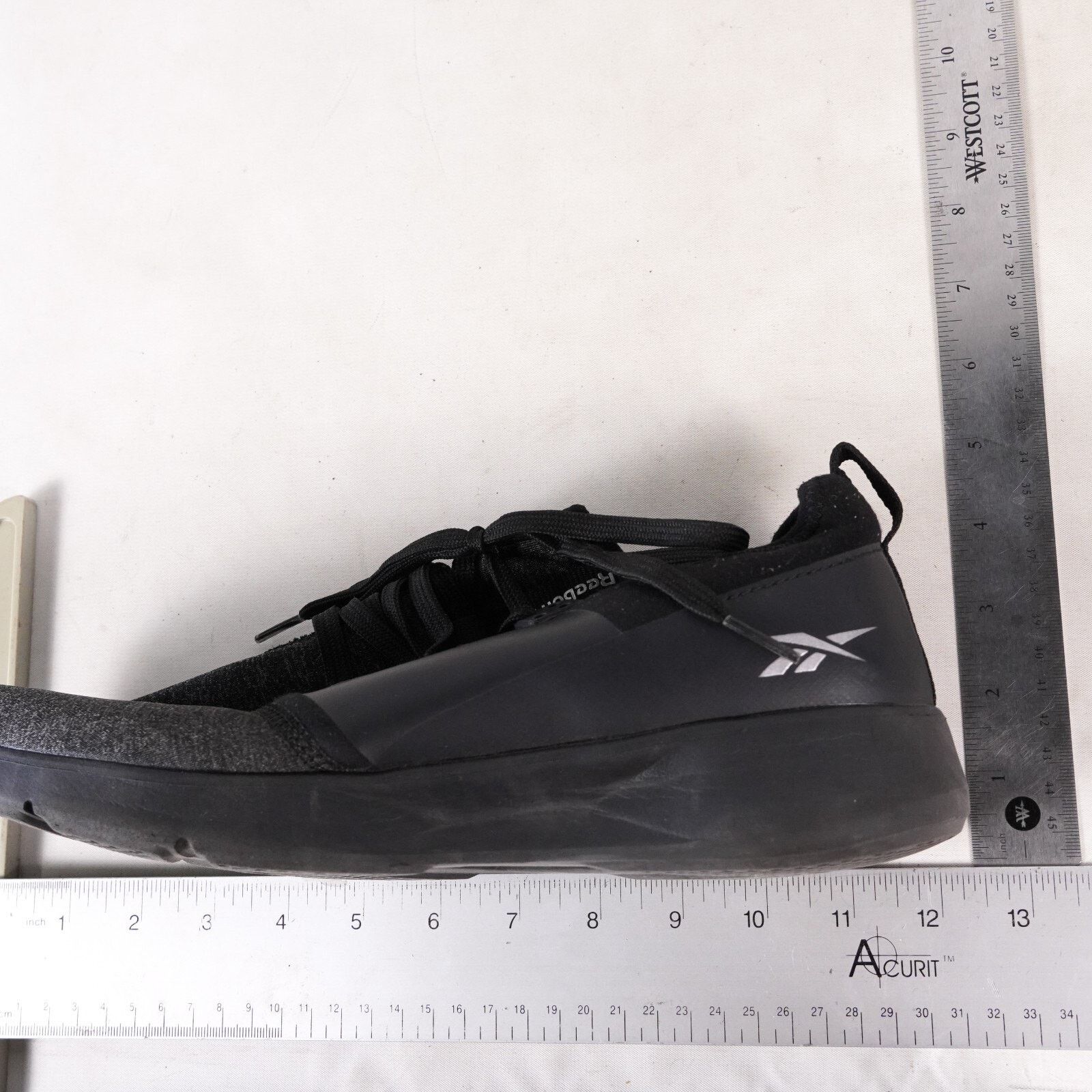 Reebok Reebok Athletic Running Shoes Casual Sneakers Men 12 Black Size US 12 / EU 45 - 10 Thumbnail