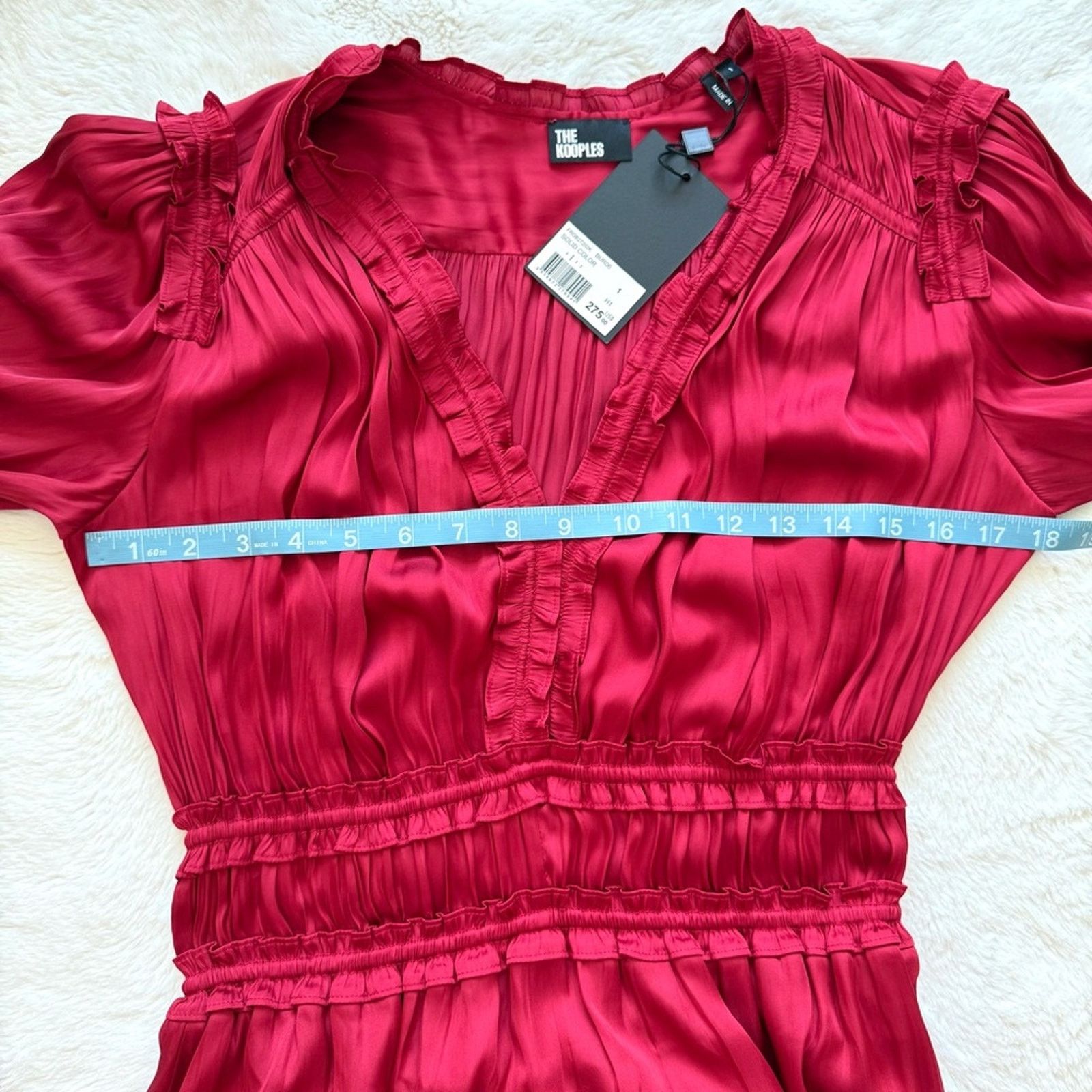 The Kooples NWT!!! The Kooples women dress size 1 or S/M Retail 275$ Size M / US 6-8 / IT 42-44 - 8 Thumbnail
