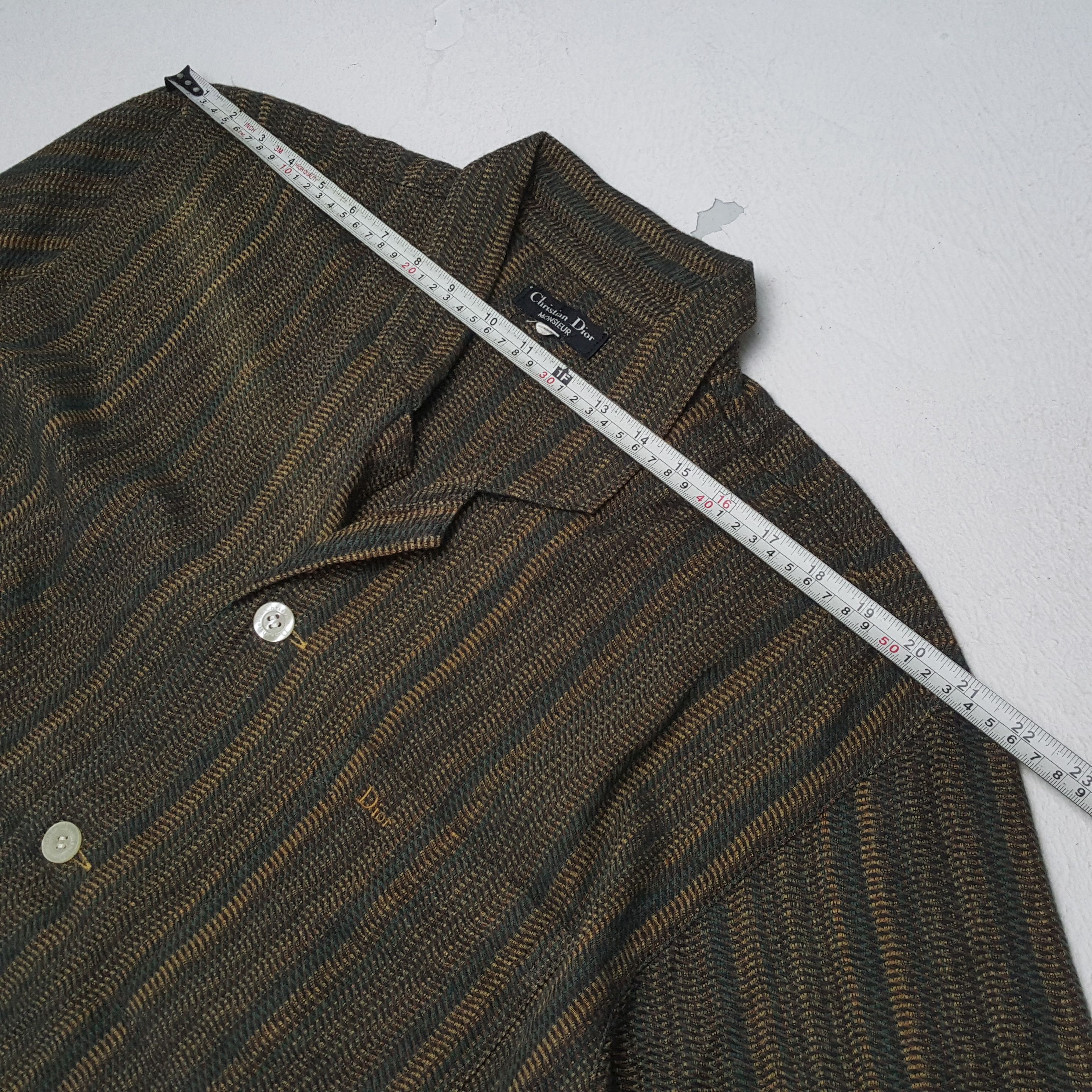 Christian Dior Monsieur CHRISTIAN DIOR Fashion Brand Custom Art Shirt Size US L / EU 52-54 / 3 - 5 Thumbnail