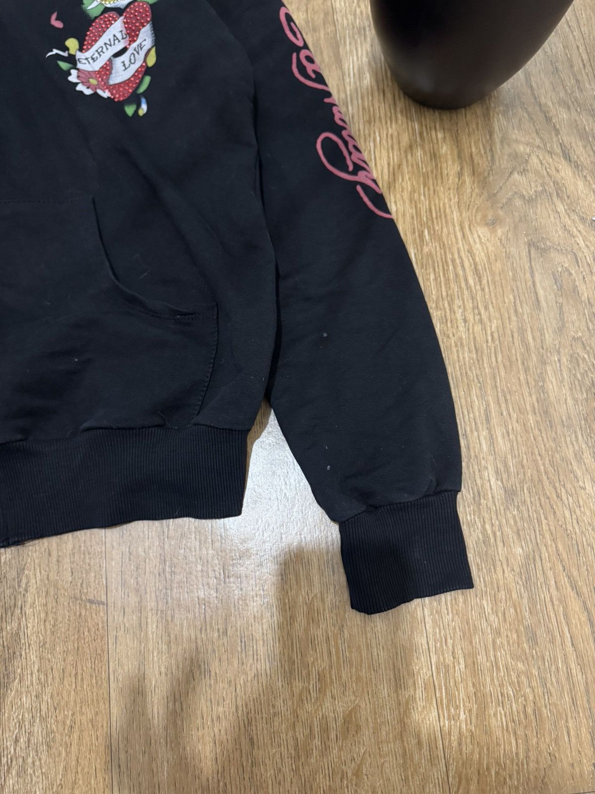 Ed Hardy VINTAGE ED HARDY 2000s ZIP UP HOODIE Size XL / US 12-14 / IT 48-50 - 6 Thumbnail