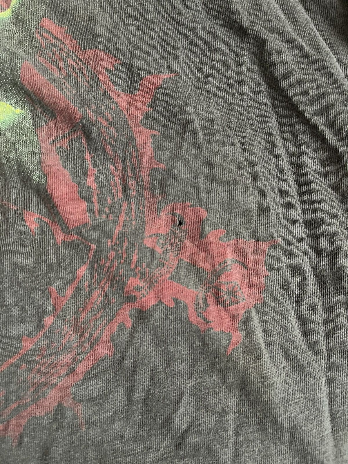 Band Tees Vintage 1990 Slayer T-shirt Single Stitch Brockum Punk Rock Size US M / EU 48-50 / 2 - 9 Thumbnail