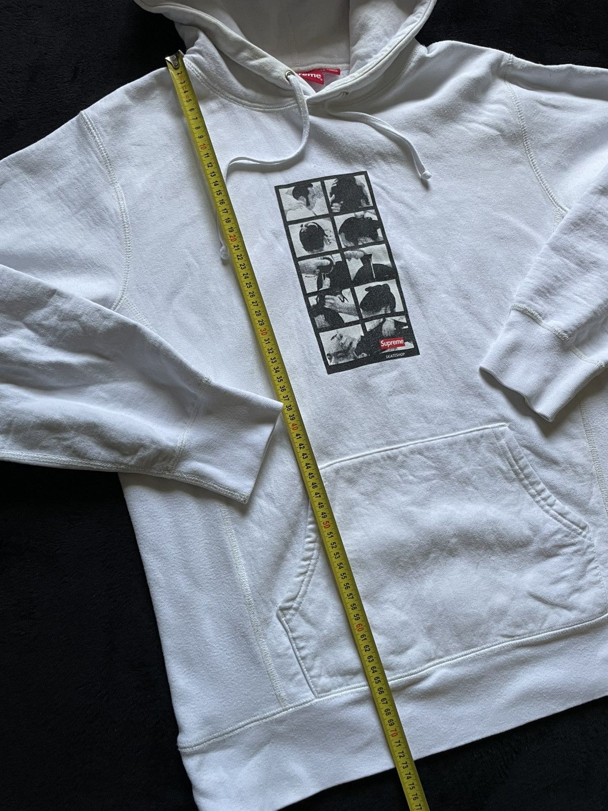Supreme Supreme Skateboard Hoodie Men‘s White Size L Size US L / EU 52-54 / 3 - 8 Thumbnail