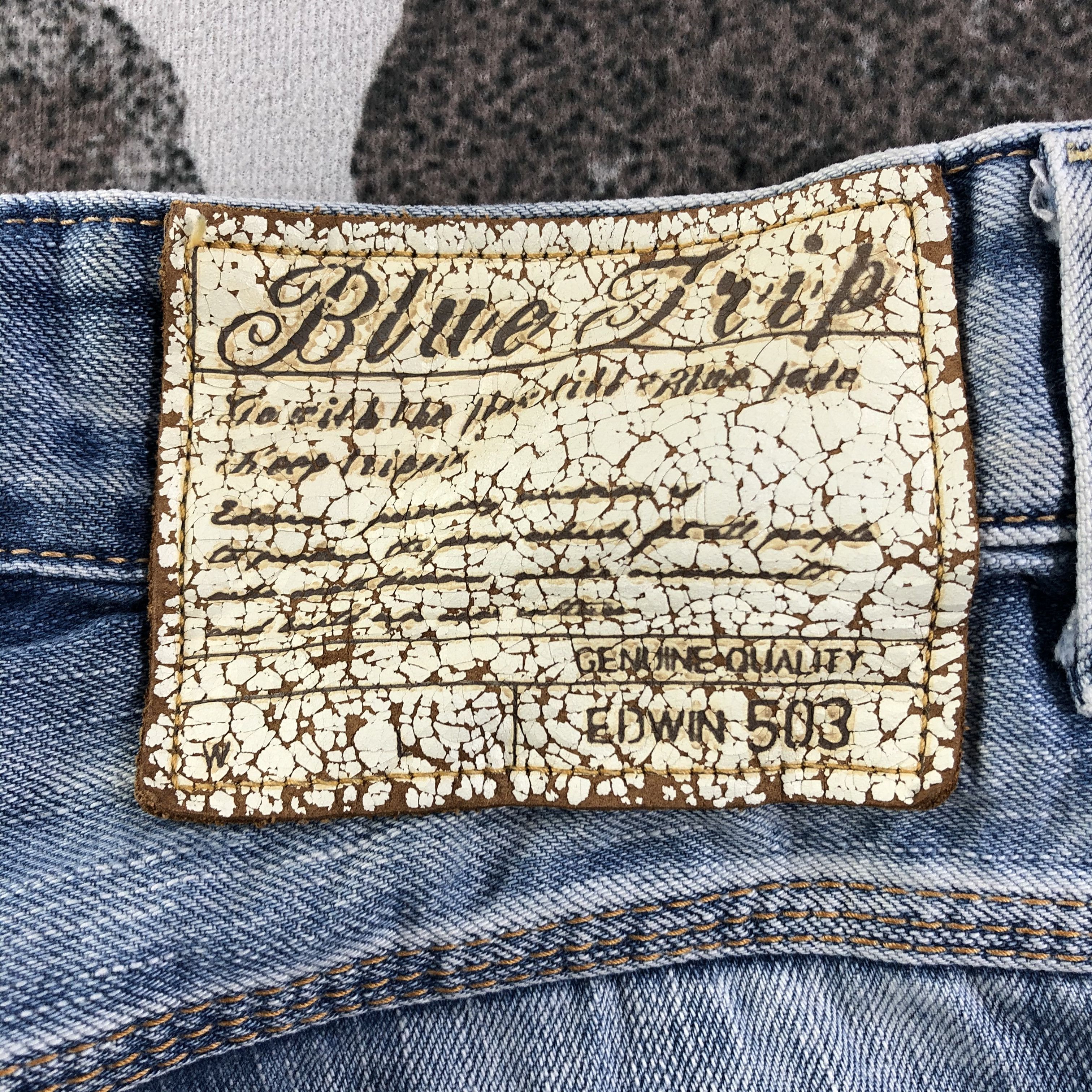 Edwin Edwin Blue Trip Cargo Jeans Multi Pocket Denim KJ1800 Size 28" / US 6 / IT 42 - 5 Thumbnail