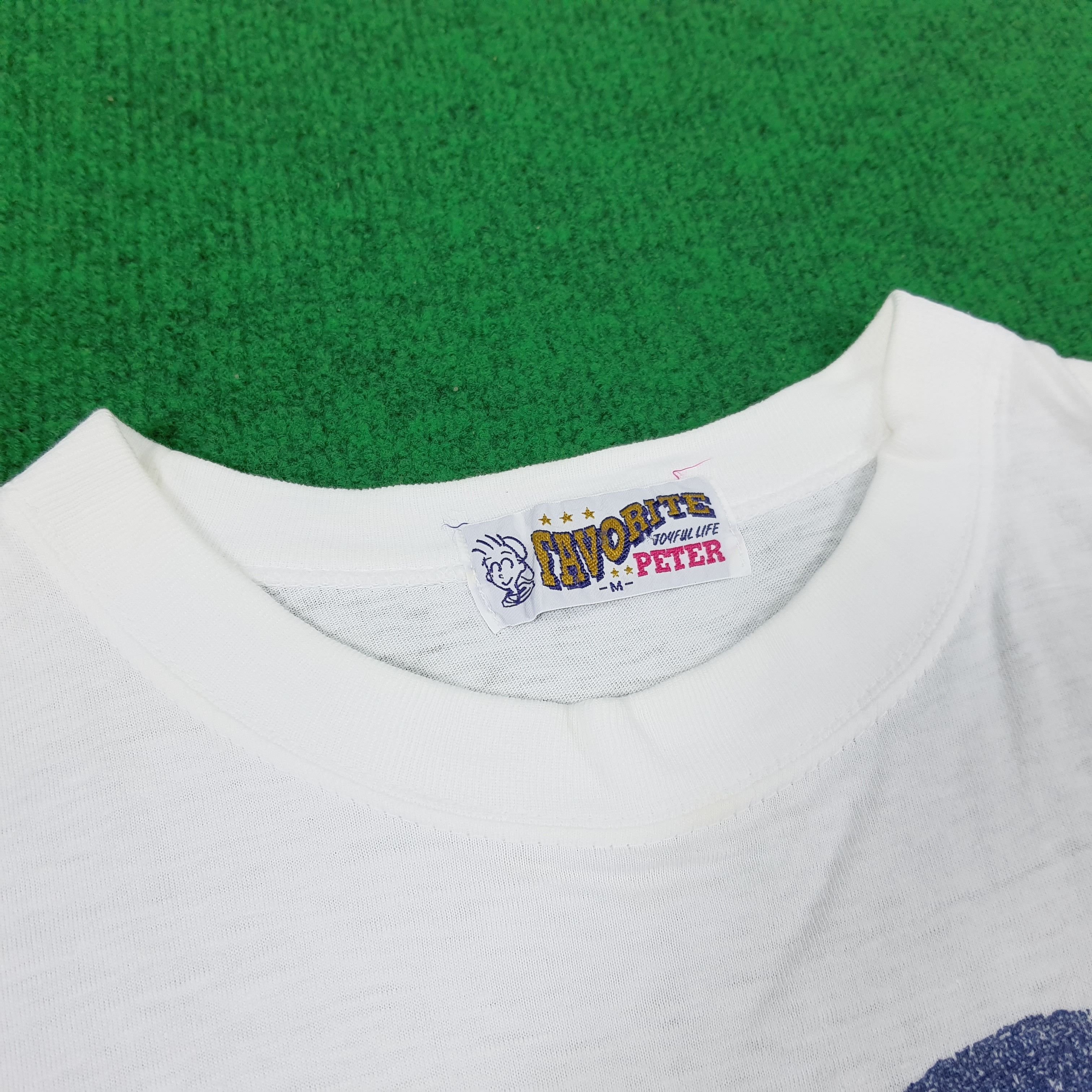 Vintage Vintage Joyful Life Peter Streetwear Big Print Tshirt Size US L / EU 52-54 / 3 - 4 Thumbnail