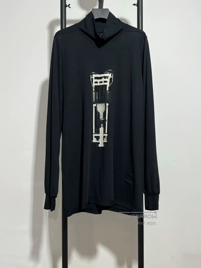Rick Owens Rick Owens High-neck long-sleeve T-shirt Size US S / EU 44-46 / 1 - 1 Thumbnail
