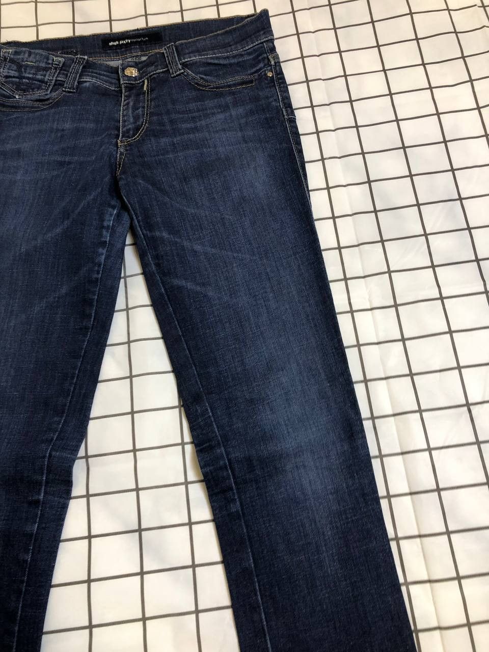 Miss Sixty Miss Sixty High Binky Slim Straight Leg Jeans Size 29" - 4 Thumbnail