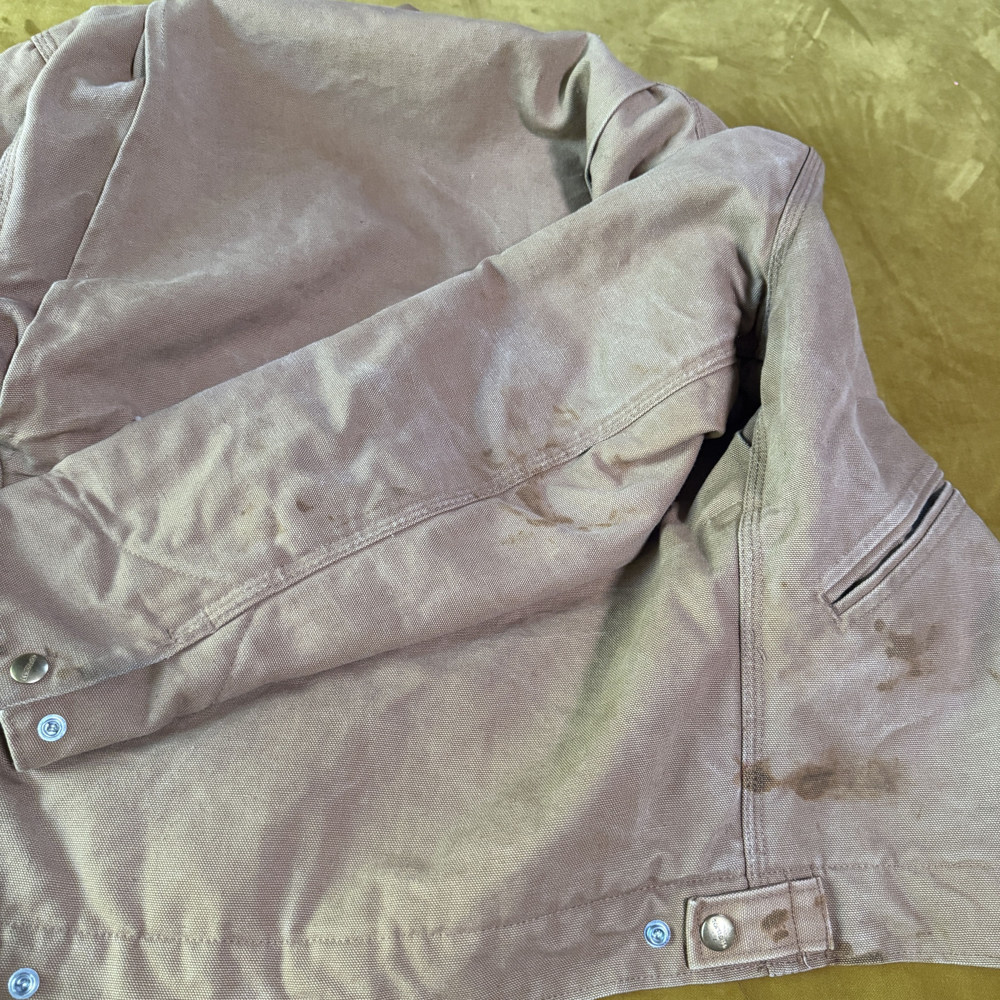 Carhartt Vintage 1990 Carhartt 6QLJ Detroit Jacket - 36 Made in US Size US S / EU 44-46 / 1 - 12 Thumbnail