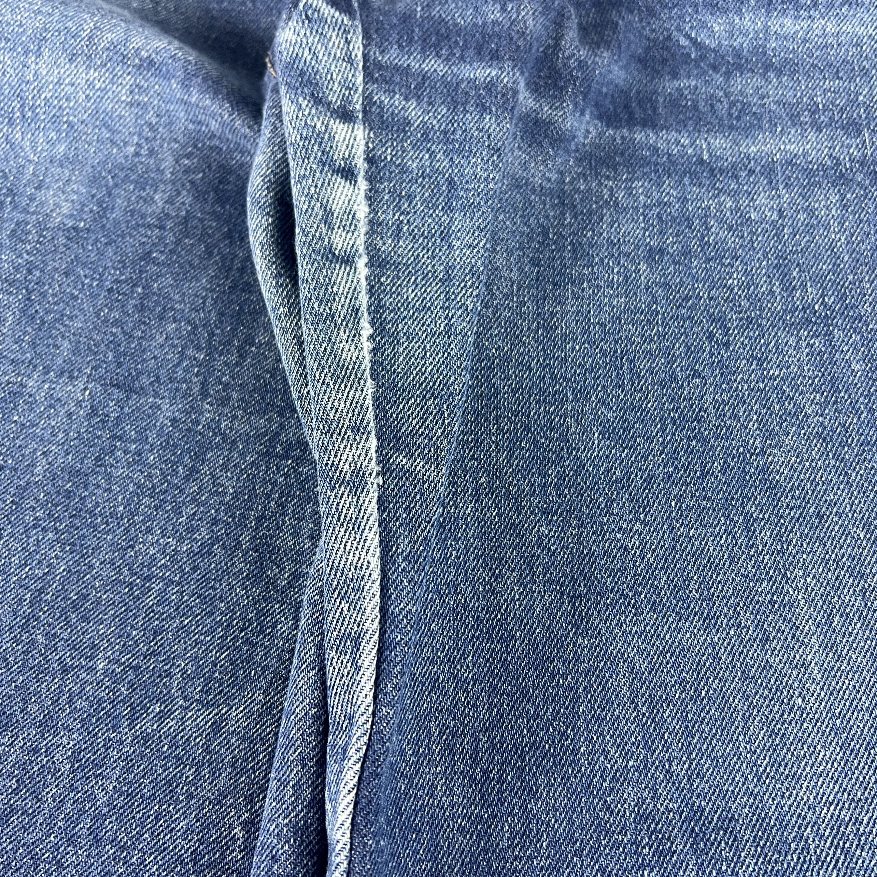 Calvin Klein VTG 80s Calvin Klein Jeans High Rise Straight Blue Denim Size 28" / US 6 / IT 42 - 2 Thumbnail