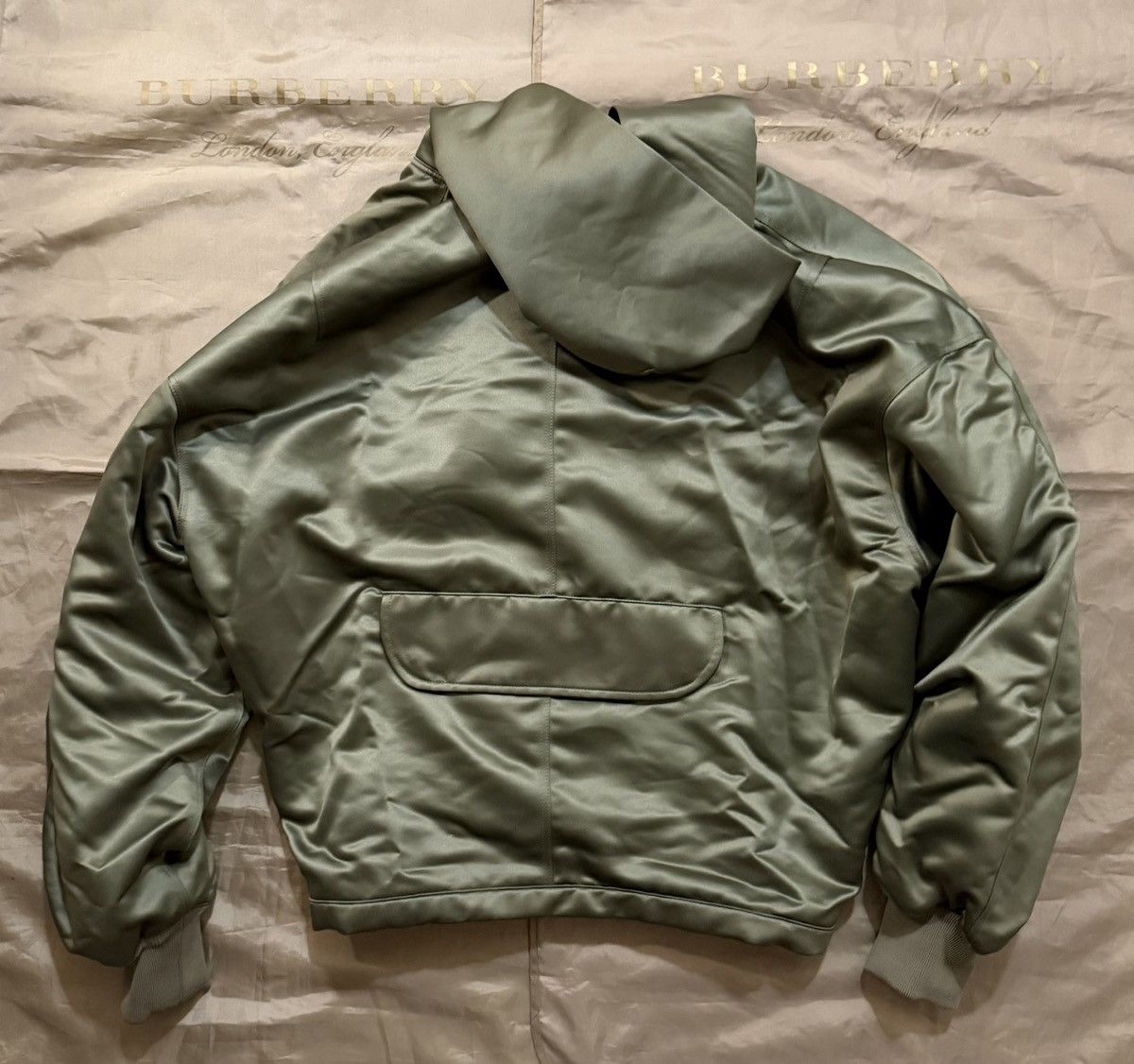 Fear of God Fear of God 5th Collection Satin Hooded Bomber size XL Size US XL / EU 56 / 4 - 6 Thumbnail