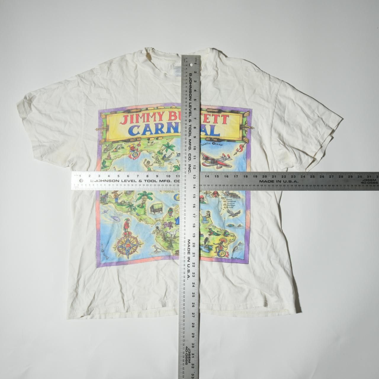 Other Vintage Jimmy Buffett '98 Carnival Tour T-shirt Size US XL / EU 56 / 4 - 2 Thumbnail