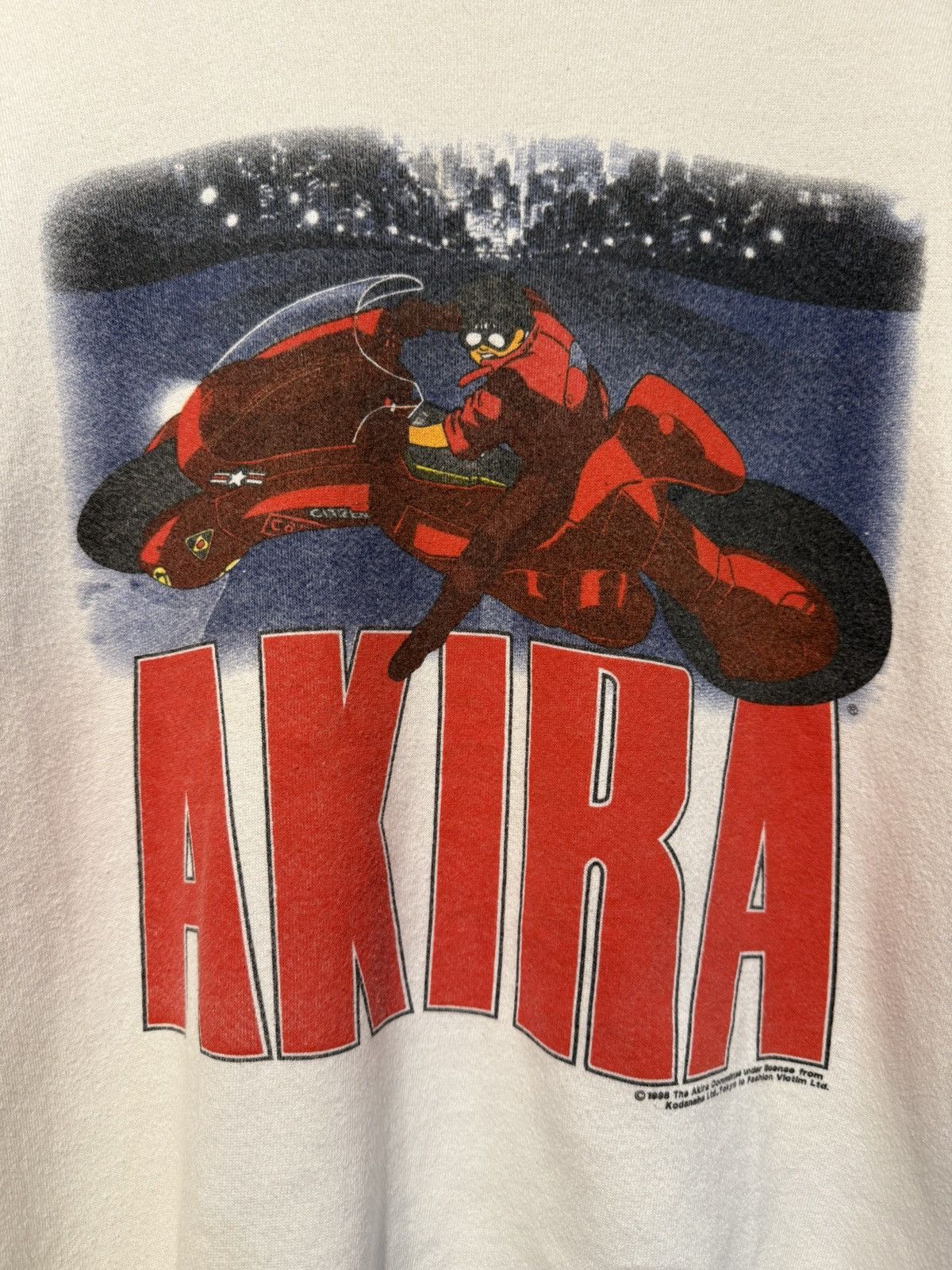 Fashion Victim Super Rare Vintage 1988 Akira Sweatshirt Size US M / EU 48-50 / 2 - 2 Thumbnail