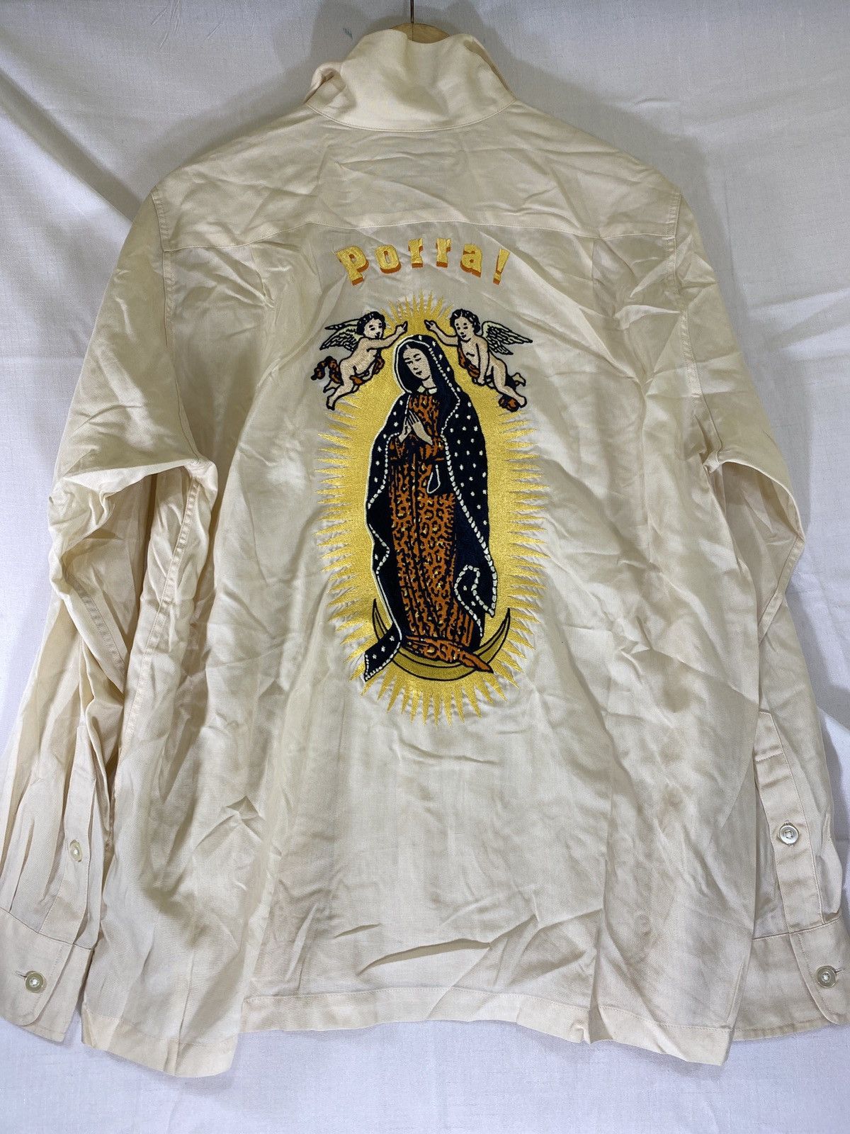 Wacko Maria porta holy mary lyocell shirt Size US M / EU 48-50 / 2 - 1 Thumbnail