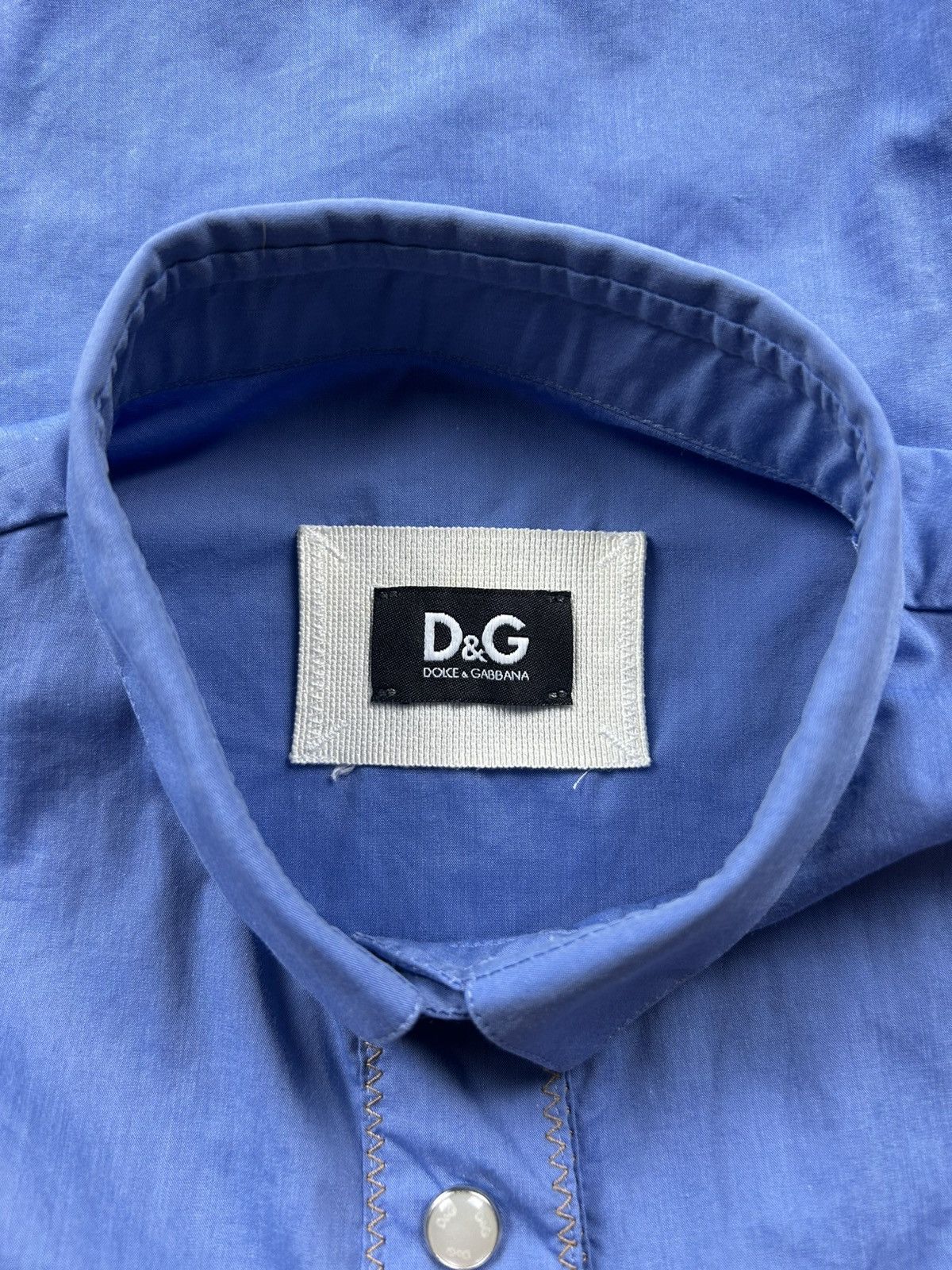 Dolce & Gabbana Dolce and Gabbana Western Shirt Size XS / US 0-2 / IT 36-38 - 4 Thumbnail