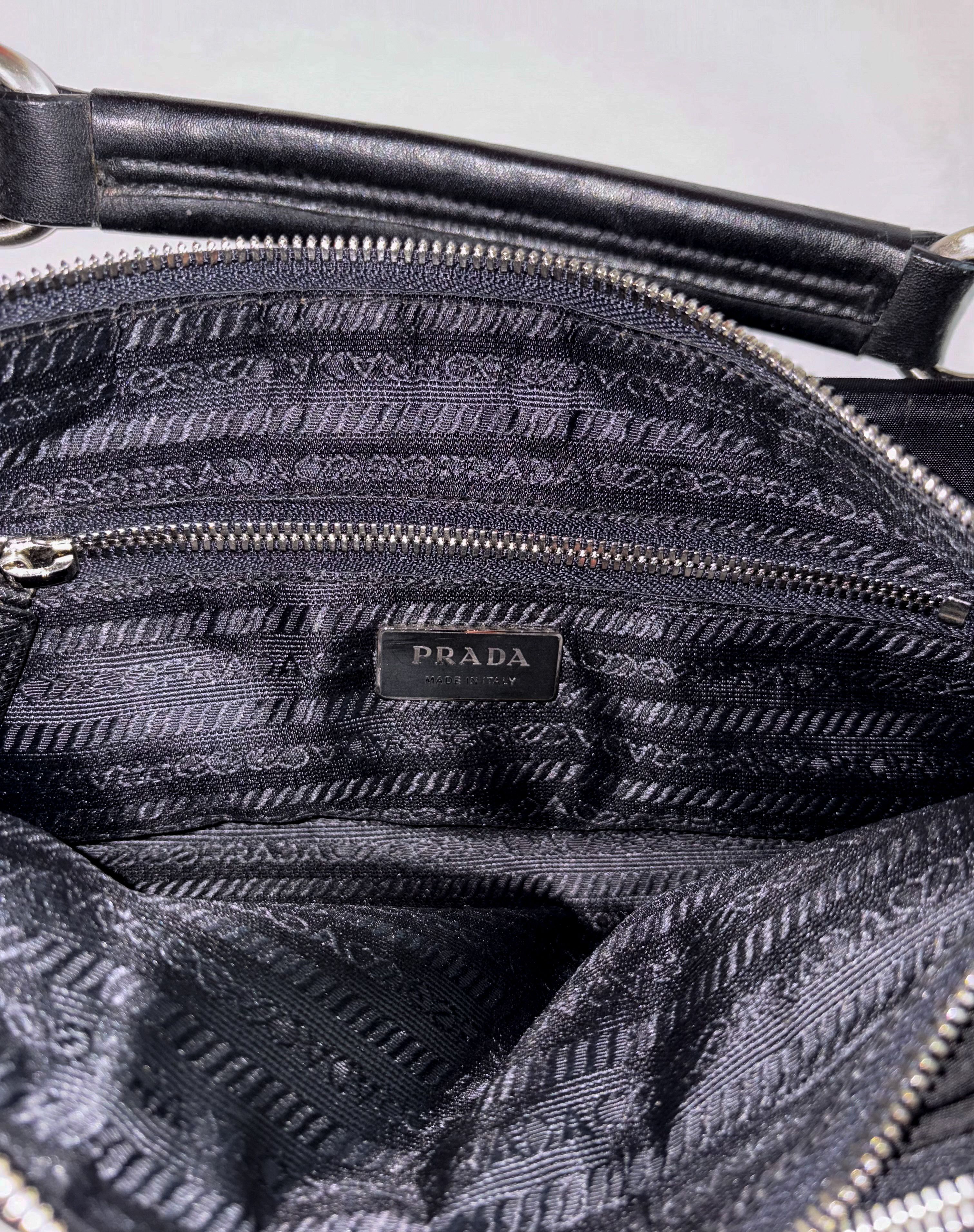 Prada Prada 00s Nylon Shoulder Bag Size ONE SIZE - 4 Thumbnail