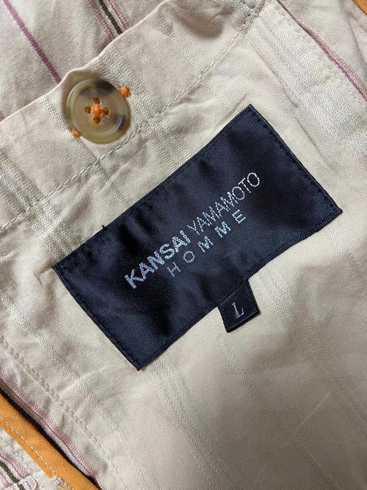 Kansai Yamamoto Vintage Kansai Yamamoto Homme Button Up Shirts (149) Size US L / EU 52-54 / 3 - 6 Thumbnail