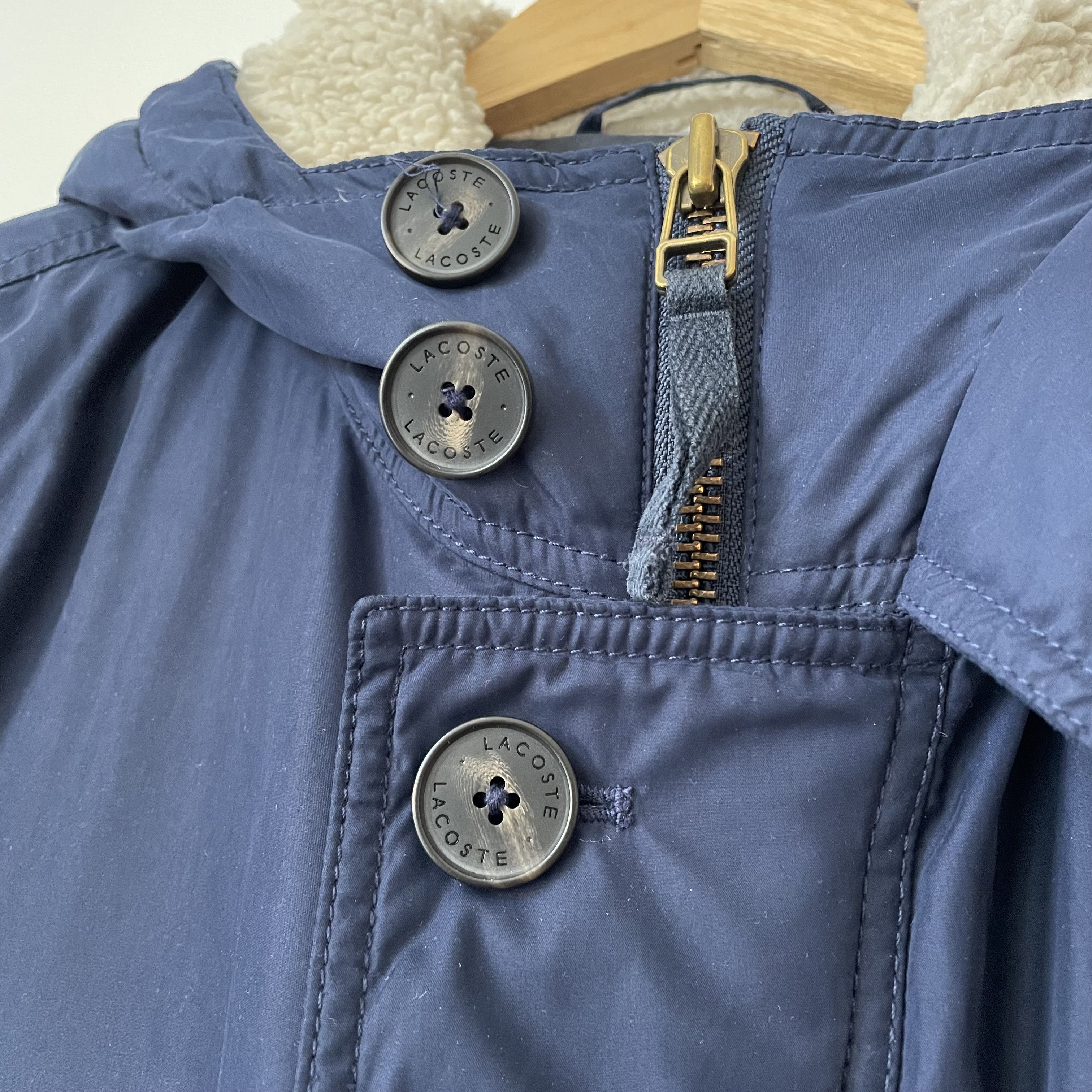 Lacoste Lacoste Parka Jacket Mens Sz L Quilted Down Puffer Blue Size US L / EU 52-54 / 3 - 3 Thumbnail