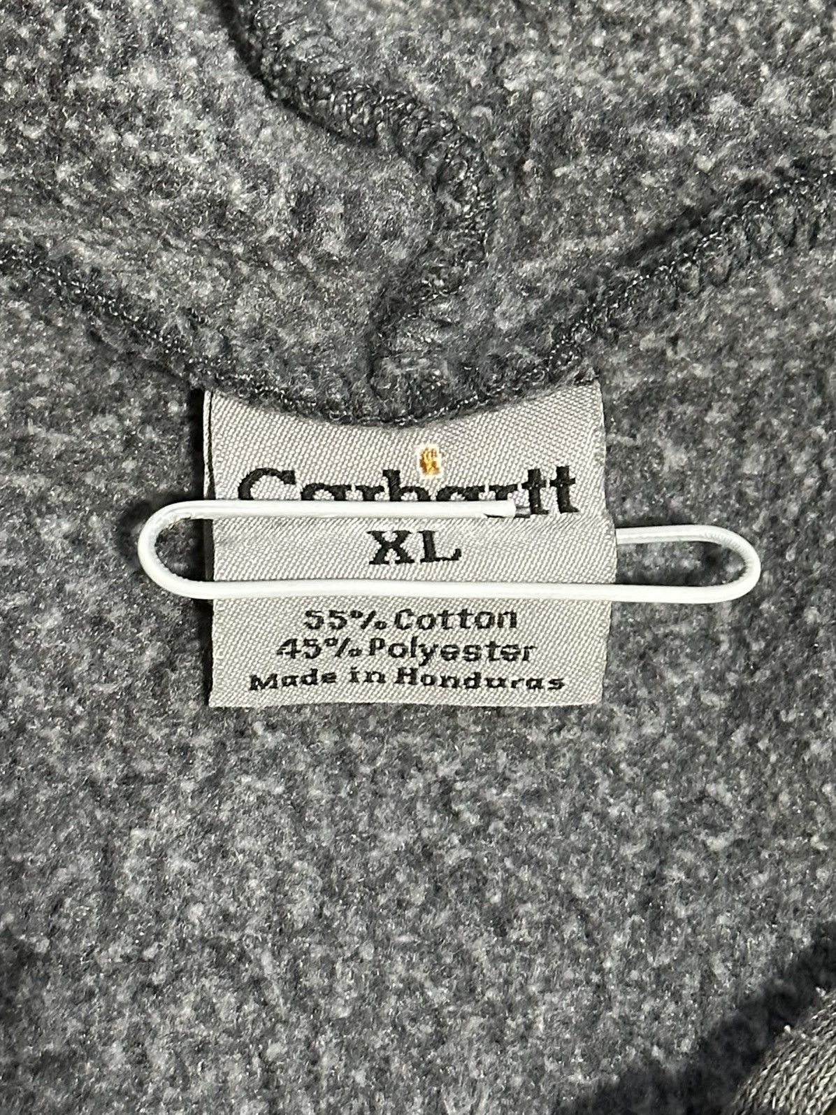 Carhartt Carhartt Loose Fit Grey Mens Hoodie Size US XL / EU 56 / 4 - 14 Thumbnail