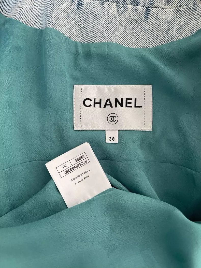 Chanel Chanel 22p denim tweed jacket Size XS / US 0-2 / IT 36-38 - 3 Thumbnail