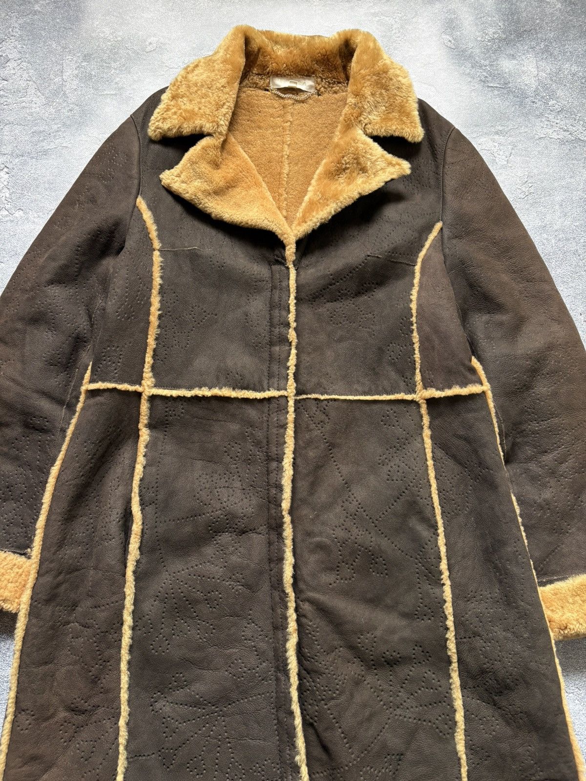 Escada Vintage Escada Luxury Shearling Lambskin Leather Coat Jacket Size M / US 6-8 / IT 42-44 - 5 Thumbnail