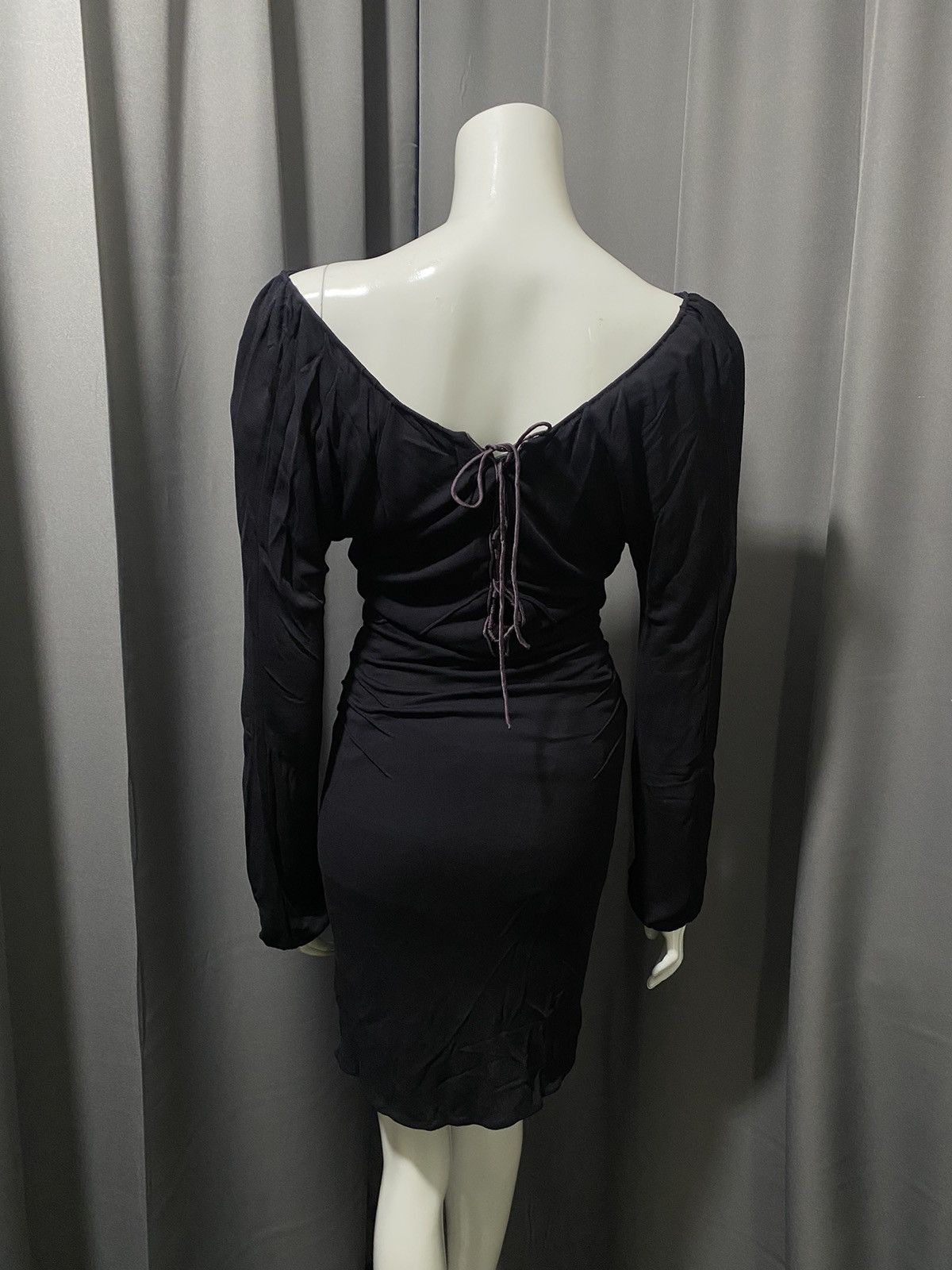 Gucci Rare! F/W 2002- Gucci - Tom Ford- Lace-Up Corset Mini Dress Size S / US 4 / IT 40 - 4 Thumbnail
