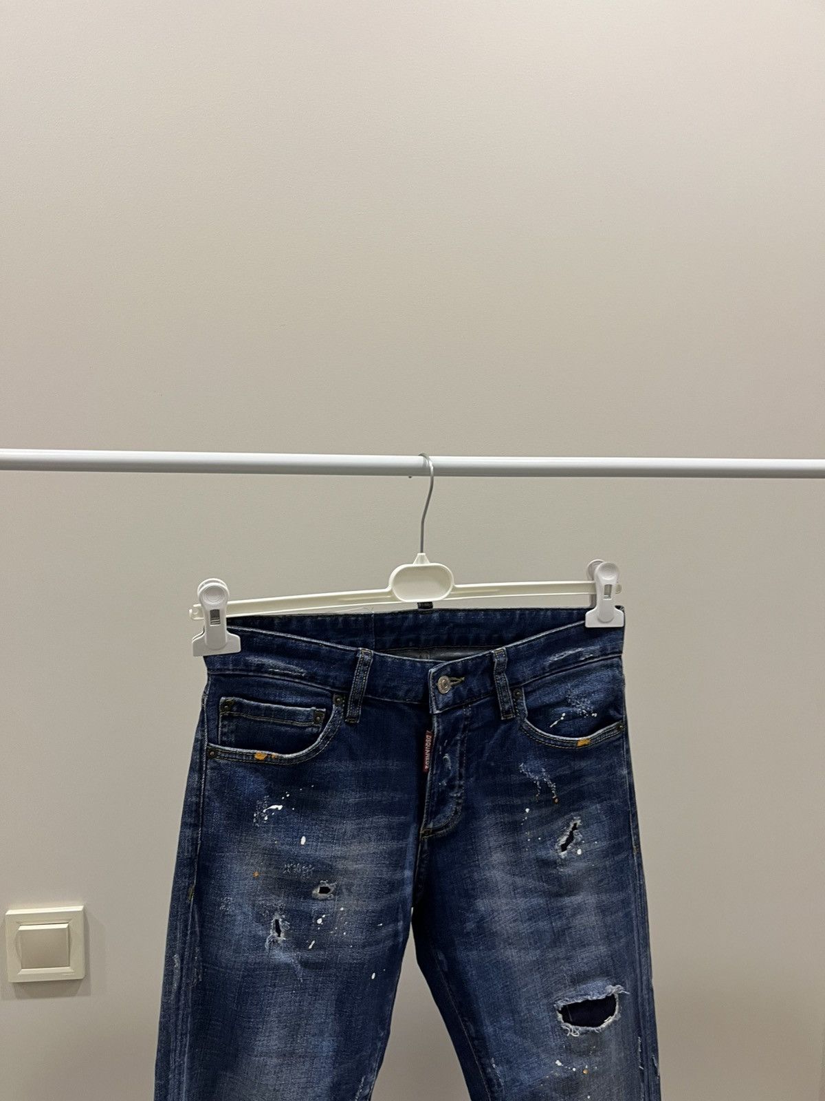Dsquared2 90s DSQUARED 2 JEANS DENIM PANTS Y2k CHROME PUNK ROCK EMO AL Size US 28 / EU 44 - 2 Thumbnail
