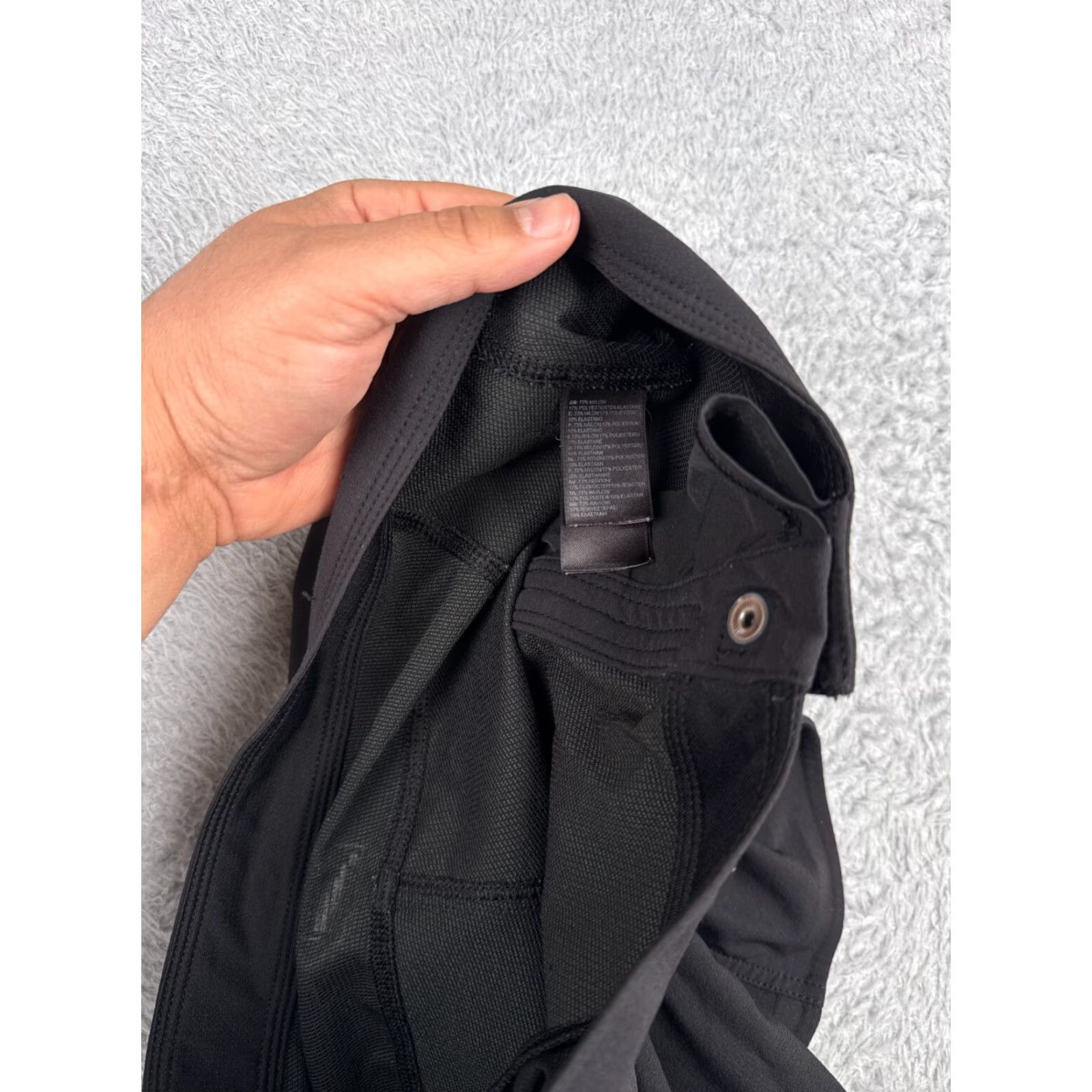 The North Face The North Face Shorts Womens 32x10 Black Nylon Blend Chino Hiking Camping Pockets Outdoor Size 24" / US 00 / IT 34 - 3 Thumbnail