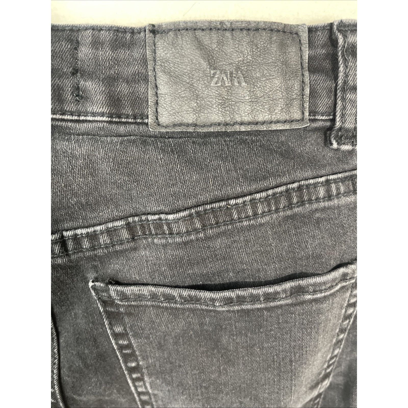 Zara Zara Jeans High Waist Skinny in Sein Black Women’s Size 6 Size 28" / US 6 / IT 42 - 5 Thumbnail