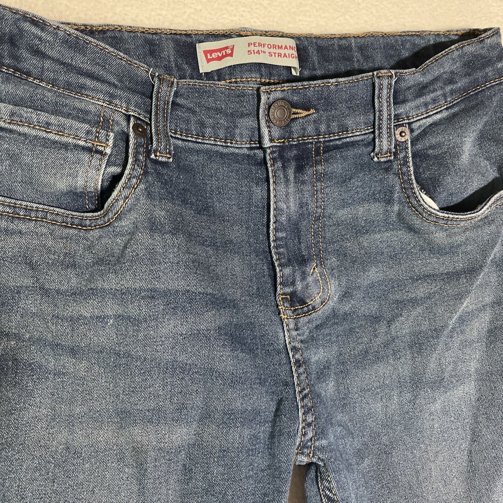 Levi's Levi's 514 Jeans Regular Slim Straight Leg Blue (29 X 31) Size US 29 - 2 Thumbnail