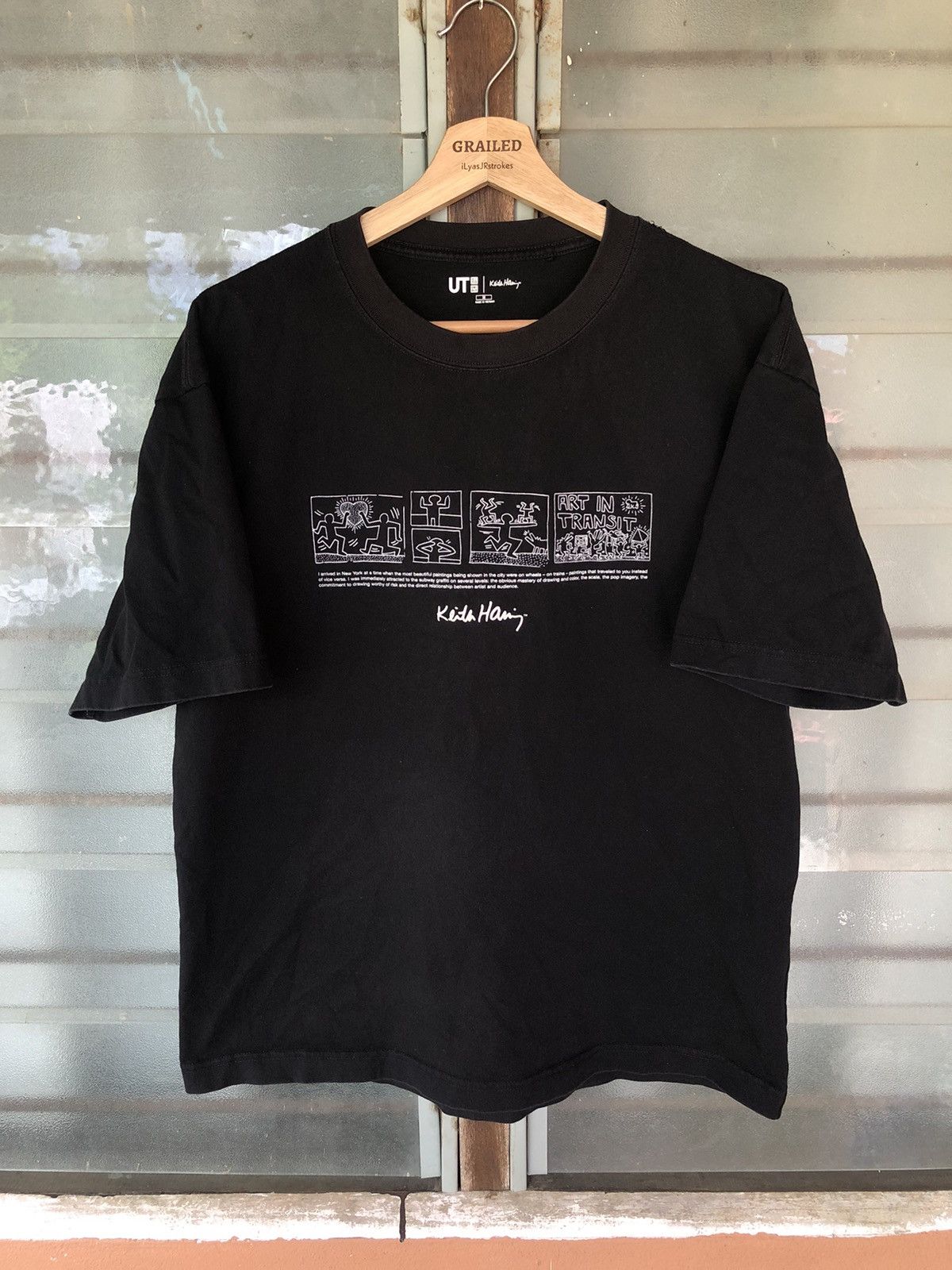 Keith Haring Vintage Keith Haring Photo Tee Shirt Size US M / EU 48-50 / 2 - 1 Thumbnail