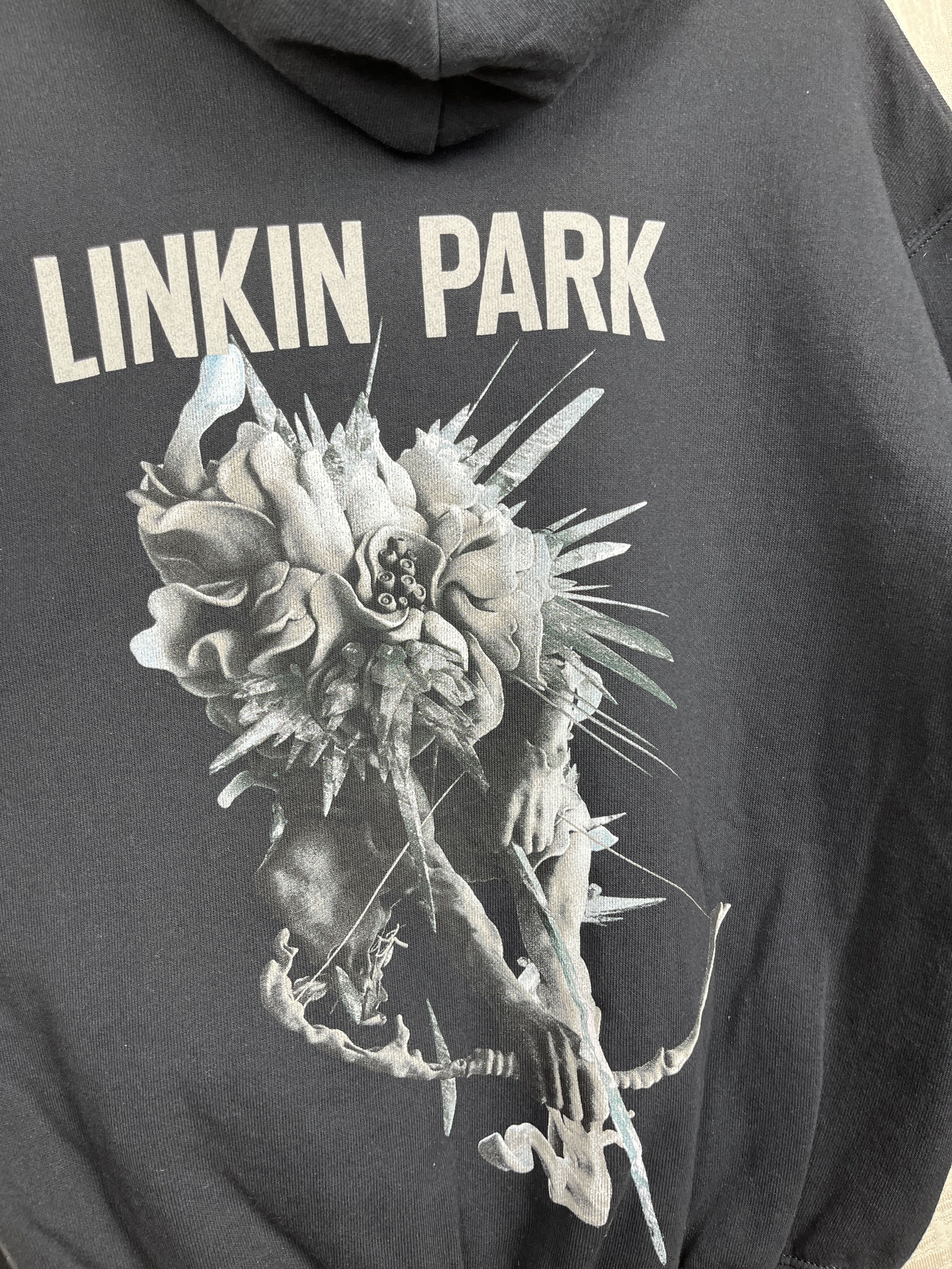 Band Tees × Gildan Linkin Park 2014 Rock Band Double Sided Print Hoodie Size US S / EU 44-46 / 1 - 4 Thumbnail