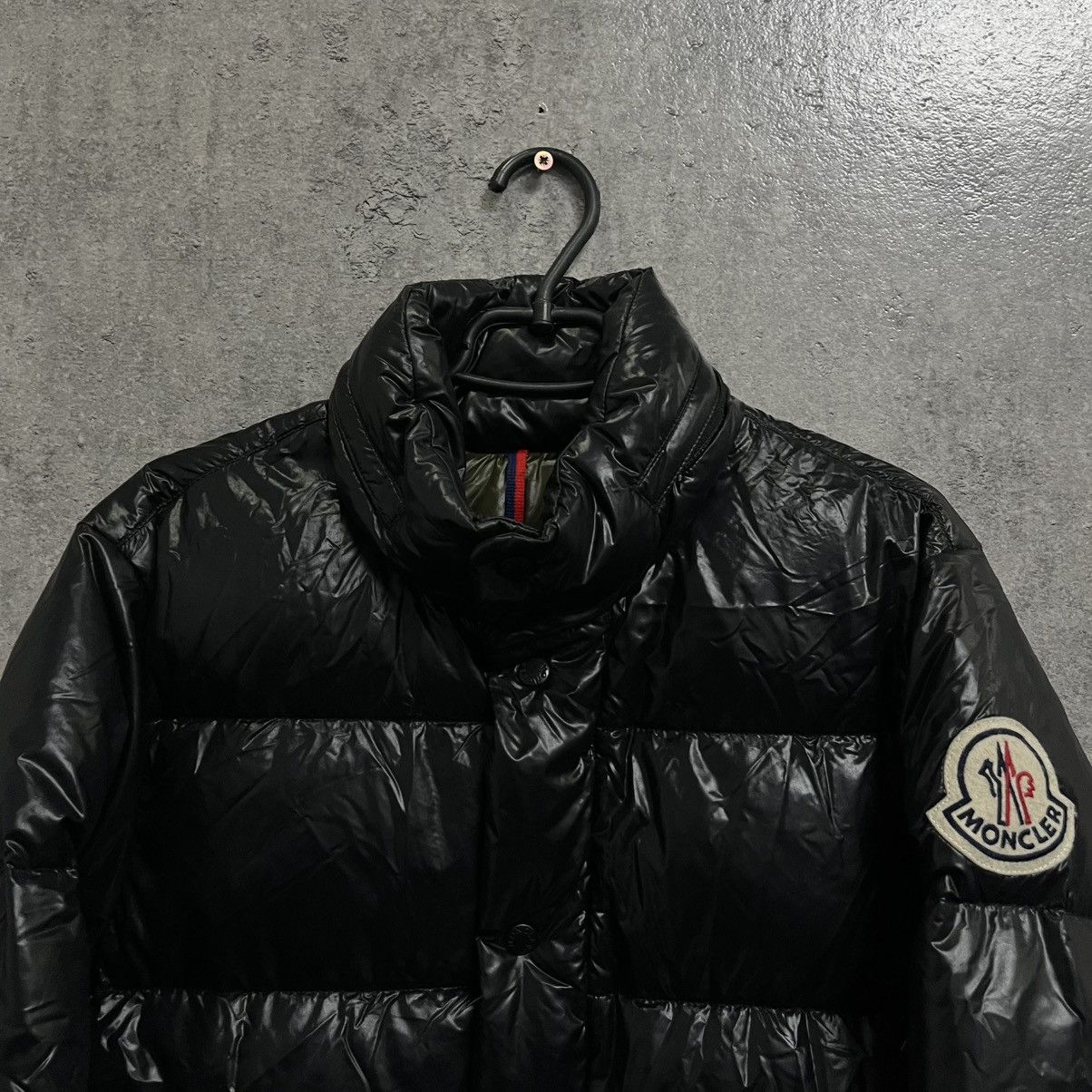 Moncler Moncler Puffer Jacket Big Logo Black Size US M / EU 48-50 / 2 - 4 Thumbnail