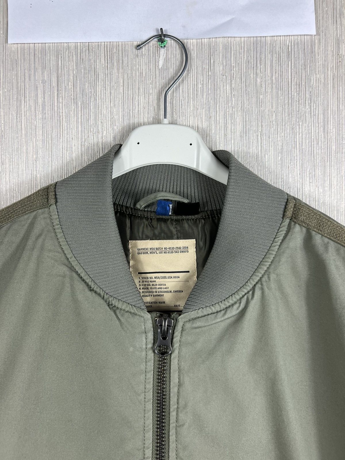H&M Archive H&M military bomber M54 jacket bondage helmut lang Size US XL / EU 56 / 4 - 8 Thumbnail