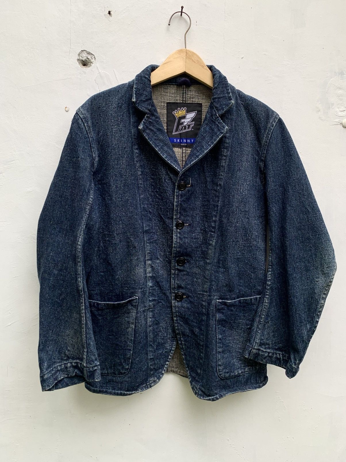 Japanese Brand Vintage FAT tokyo japan workwear denim Size US M / EU 48-50 / 2 - 1 Thumbnail
