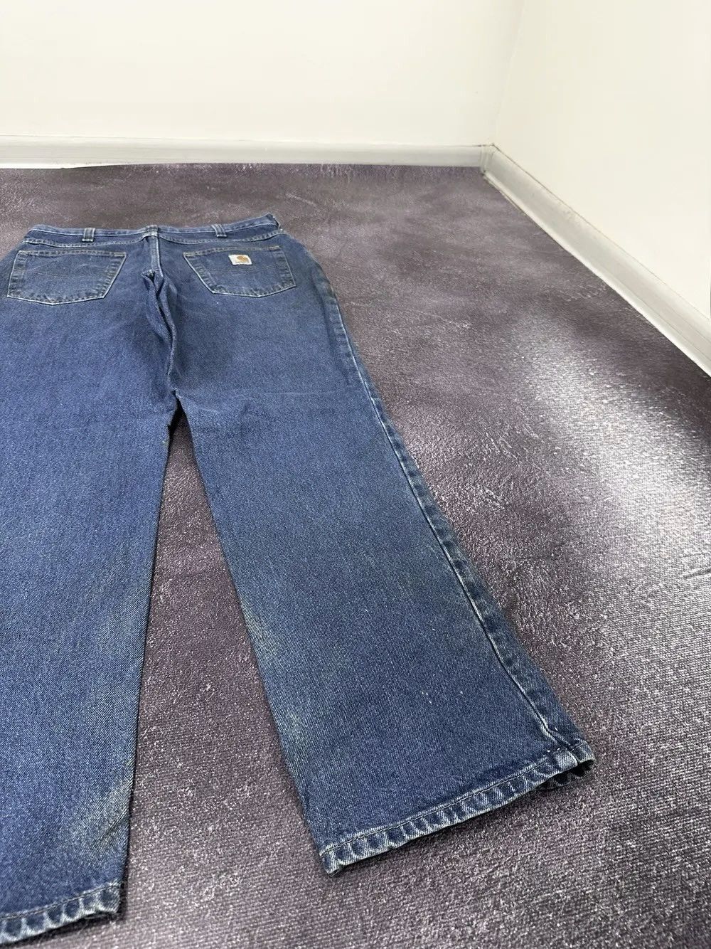 Carhartt Vintage Carhartt USA Stone Washed Faded Opium Y2K Work Jeans Size US 32 / EU 48 - 4 Thumbnail